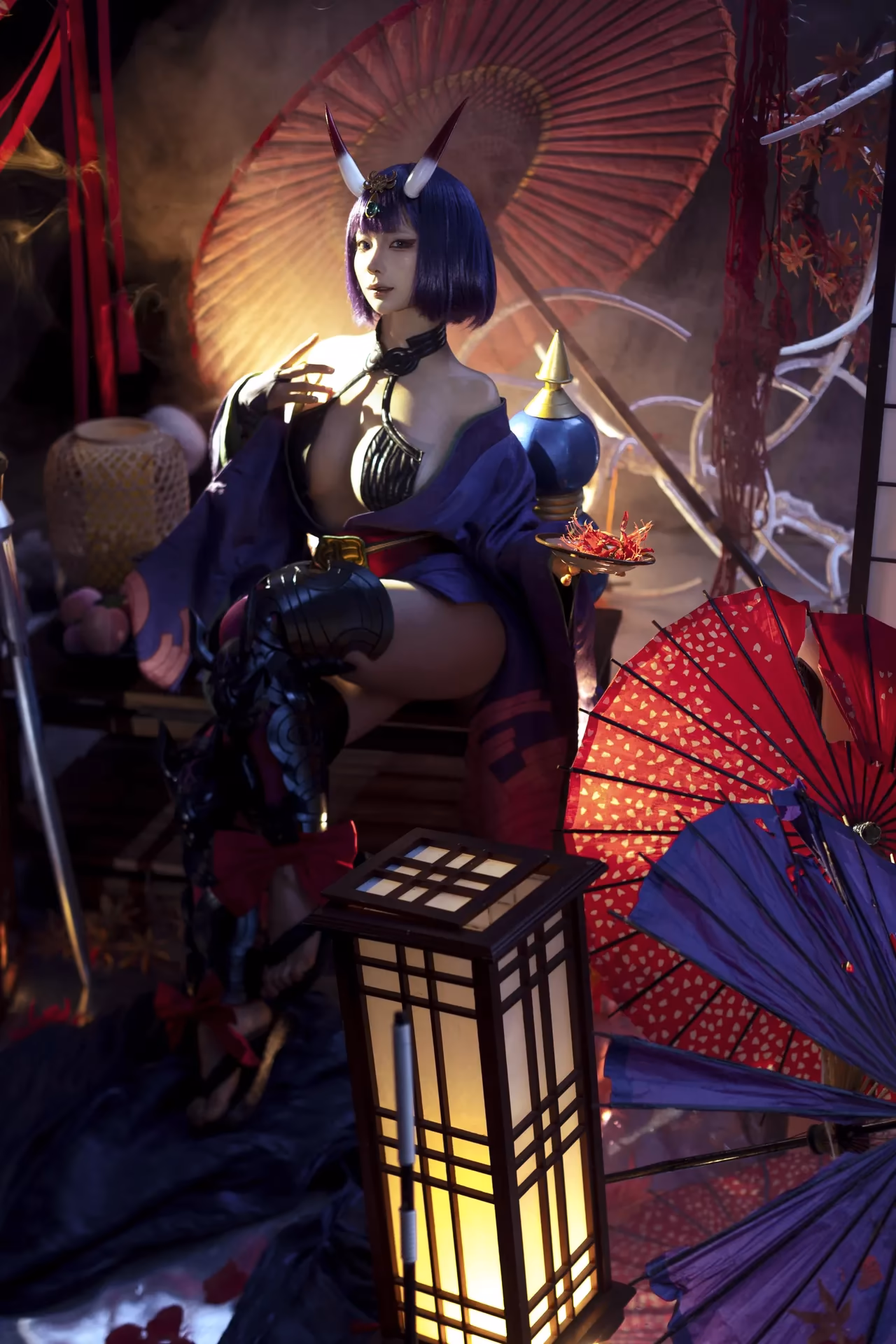 Chunmomo as Shuten-Douji — cosplay photo 2 of 45