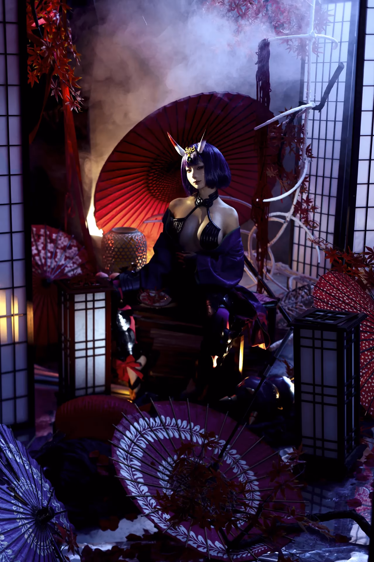 Chunmomo as Shuten-Douji — cosplay photo 21 of 45