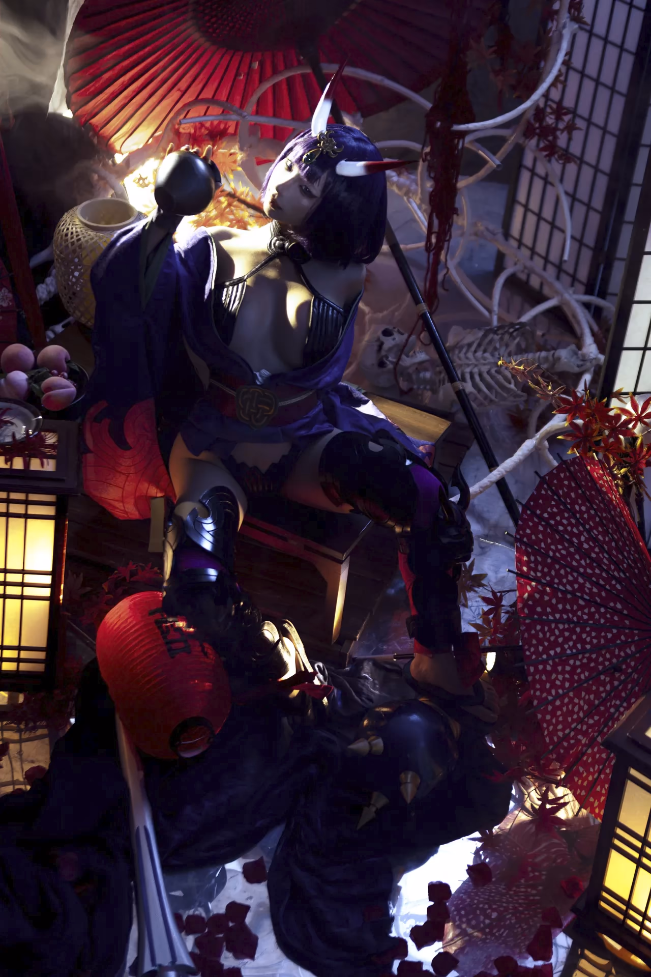 Chunmomo as Shuten-Douji — cosplay photo 26 of 45