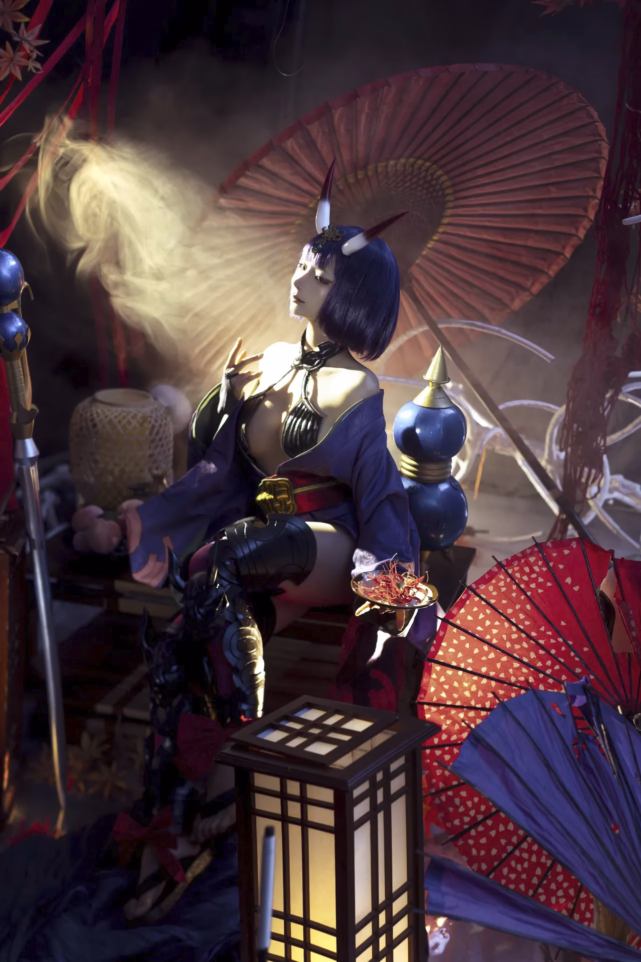 Chunmomo as Shuten-Douji — cosplay photo 3 of 45