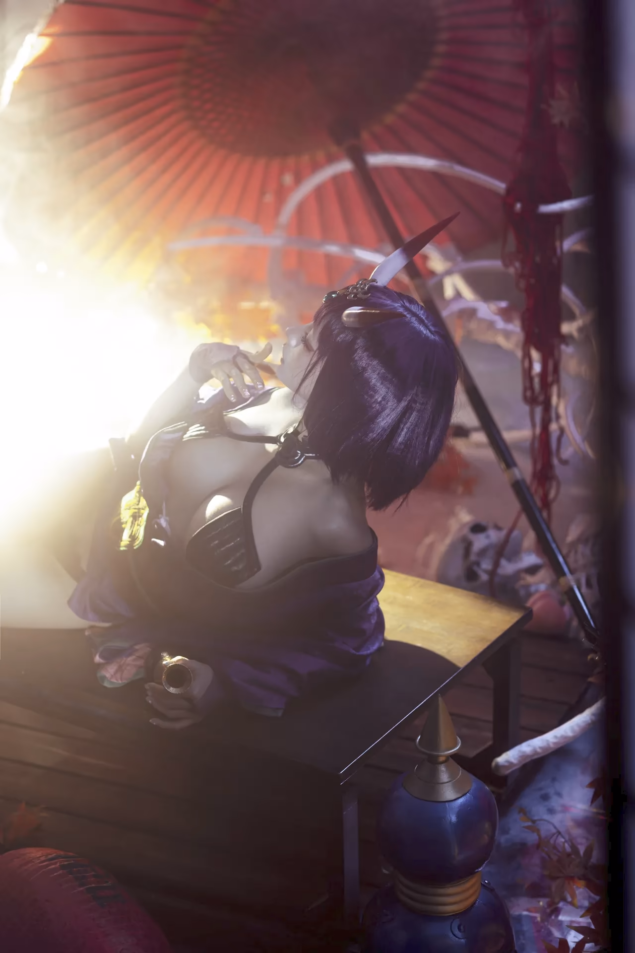Chunmomo as Shuten-Douji — cosplay photo 30 of 45