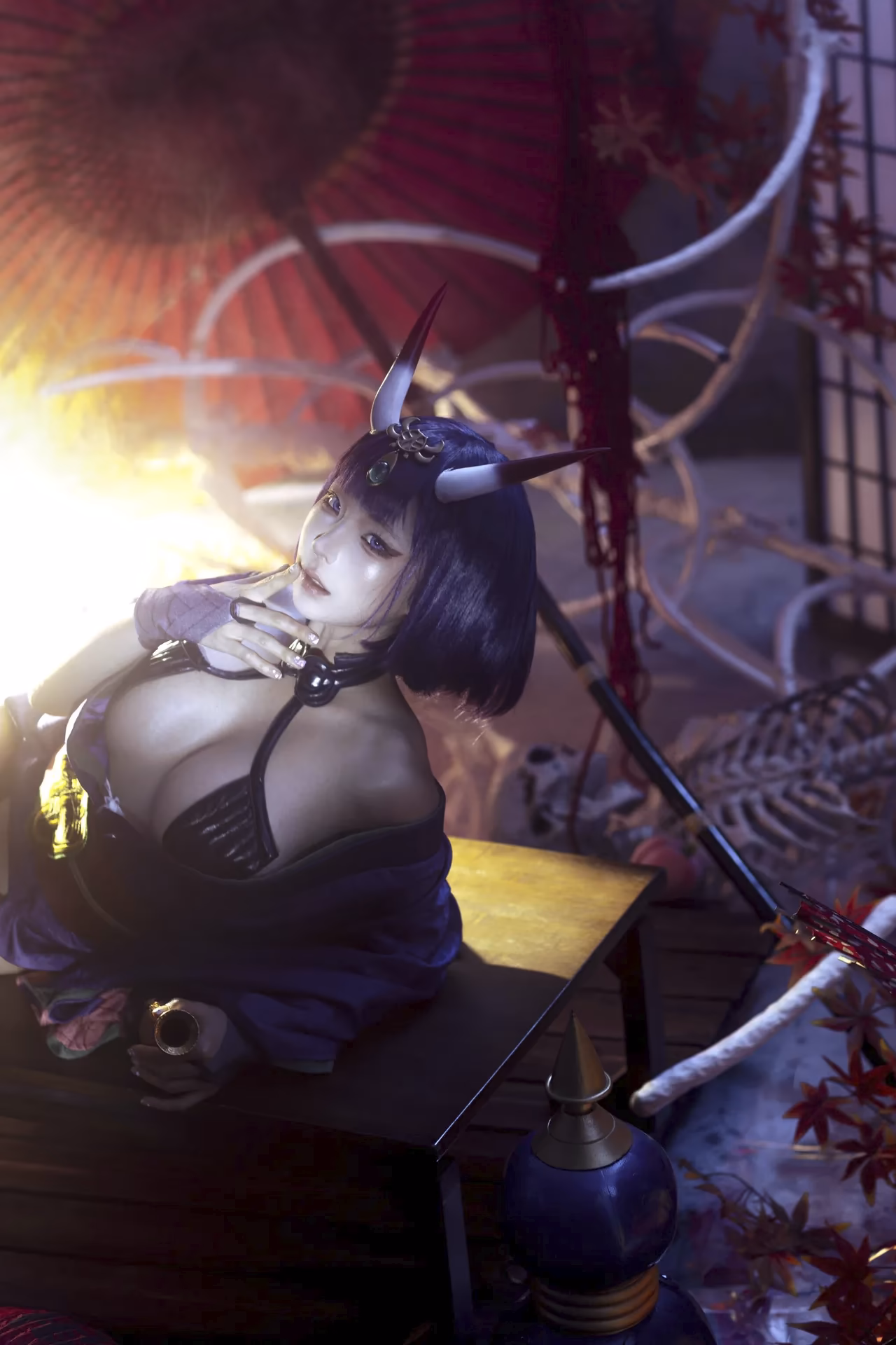Chunmomo as Shuten-Douji — cosplay photo 31 of 45