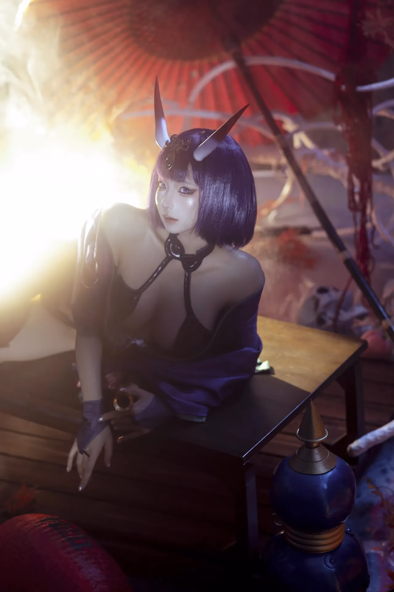 Chunmomo as Shuten-Douji — cosplay photo 32 of 45