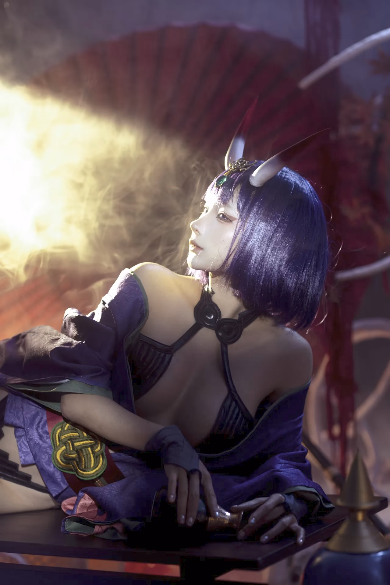 Chunmomo as Shuten-Douji — cosplay photo 35 of 45
