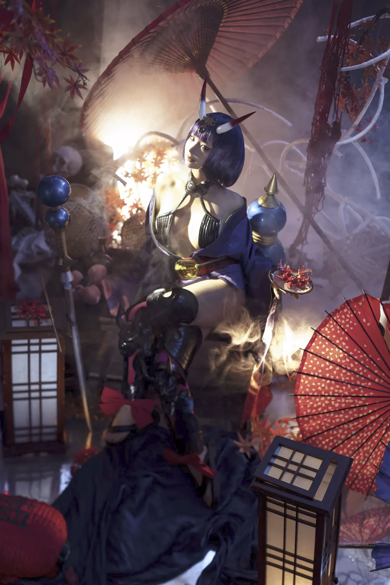 Chunmomo as Shuten-Douji — cosplay photo 4 of 45