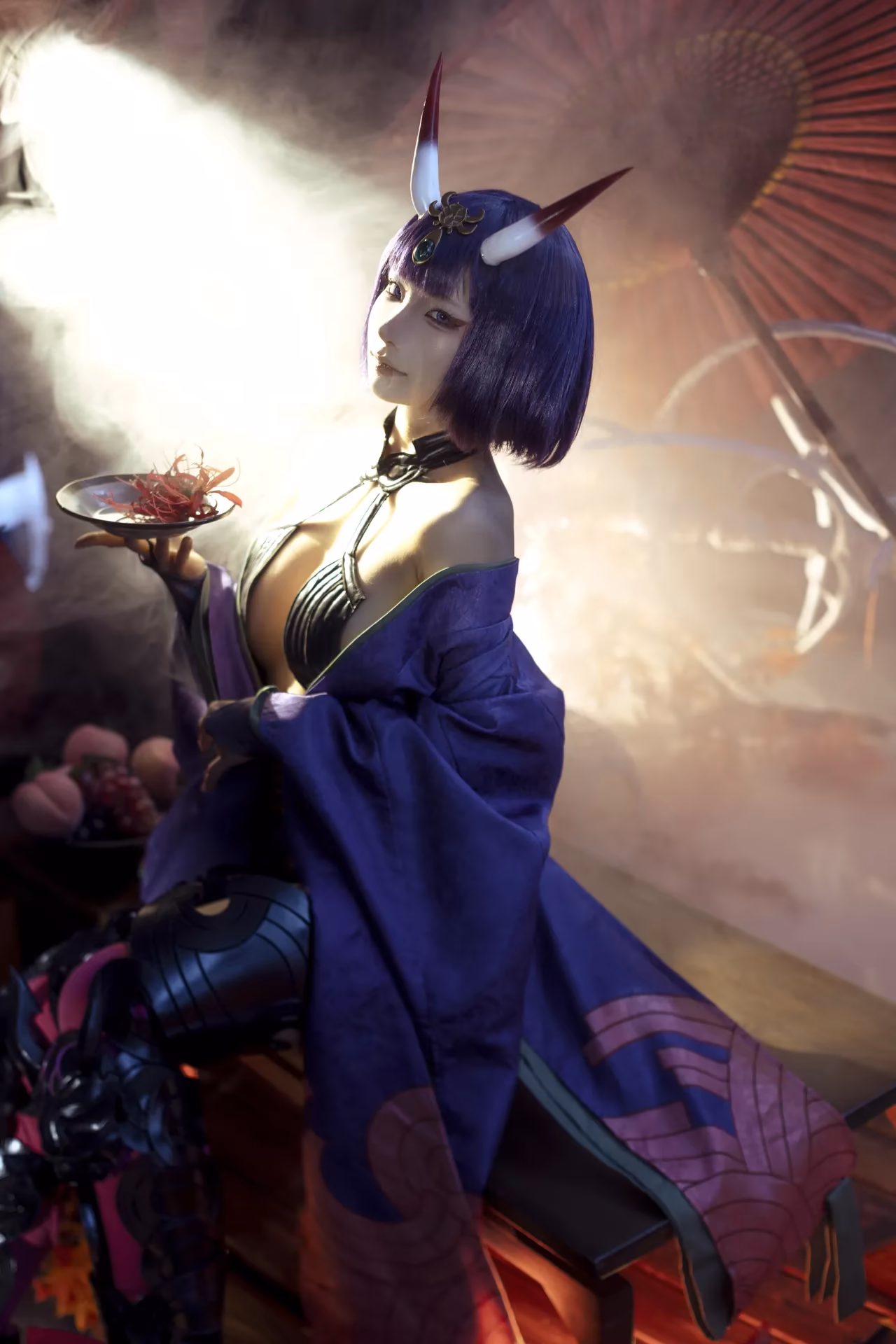 Chunmomo as Shuten-Douji — cosplay photo 9 of 45