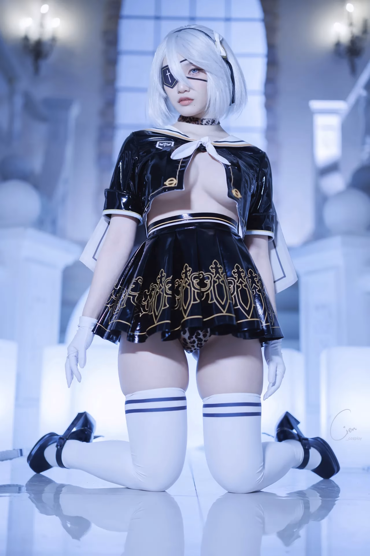 Cien Cosplay as 2B — cosplay photo 15 of 32