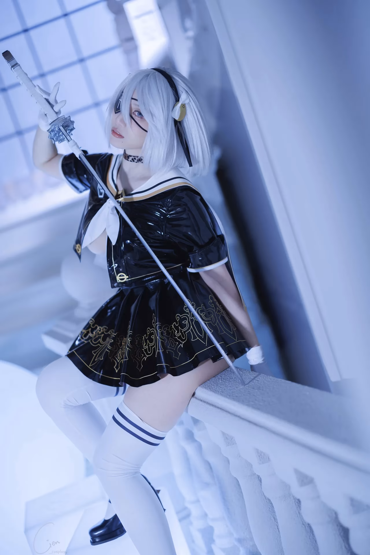 Cien Cosplay as 2B — cosplay photo 26 of 32