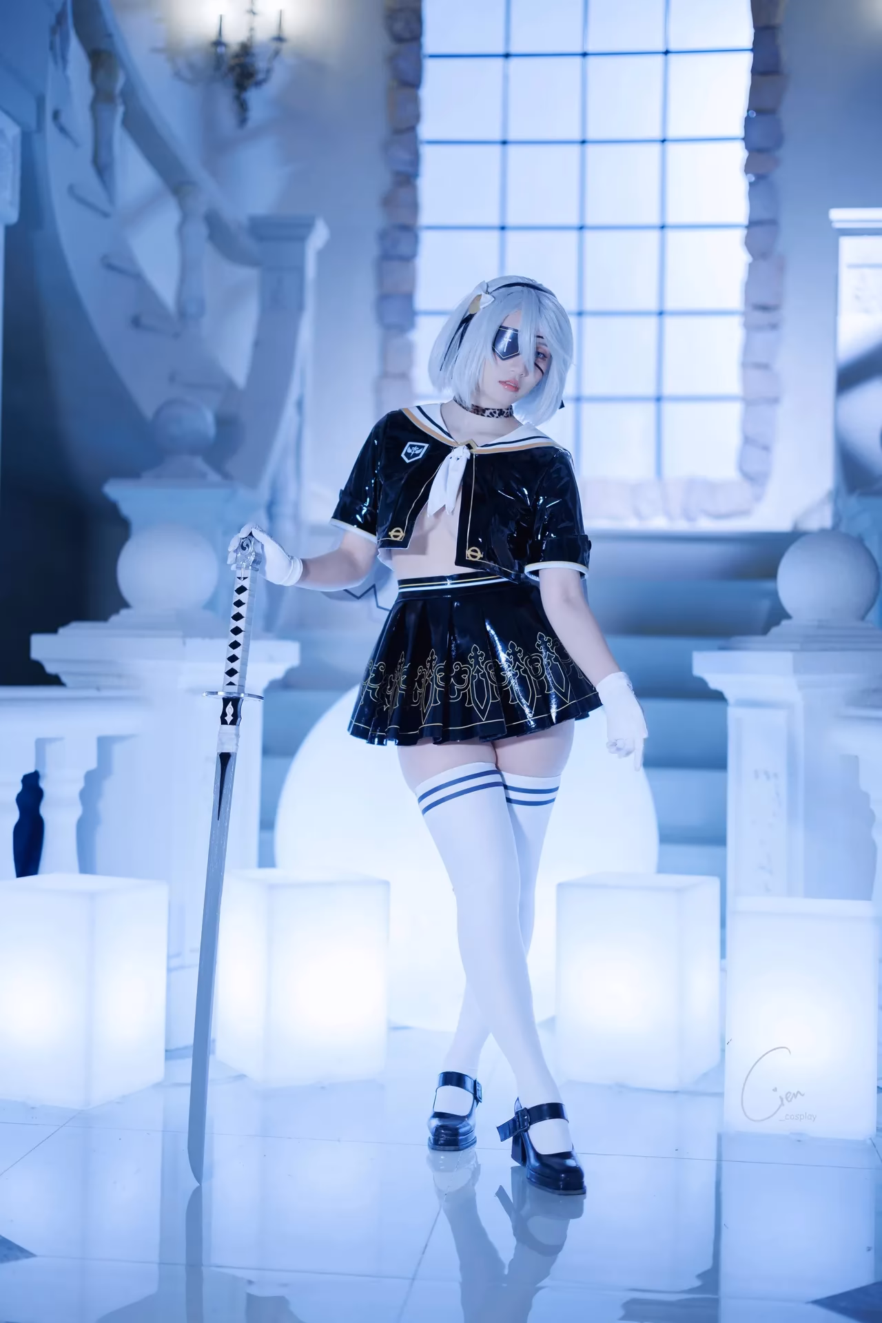 Cien Cosplay as 2B — cosplay photo 9 of 32