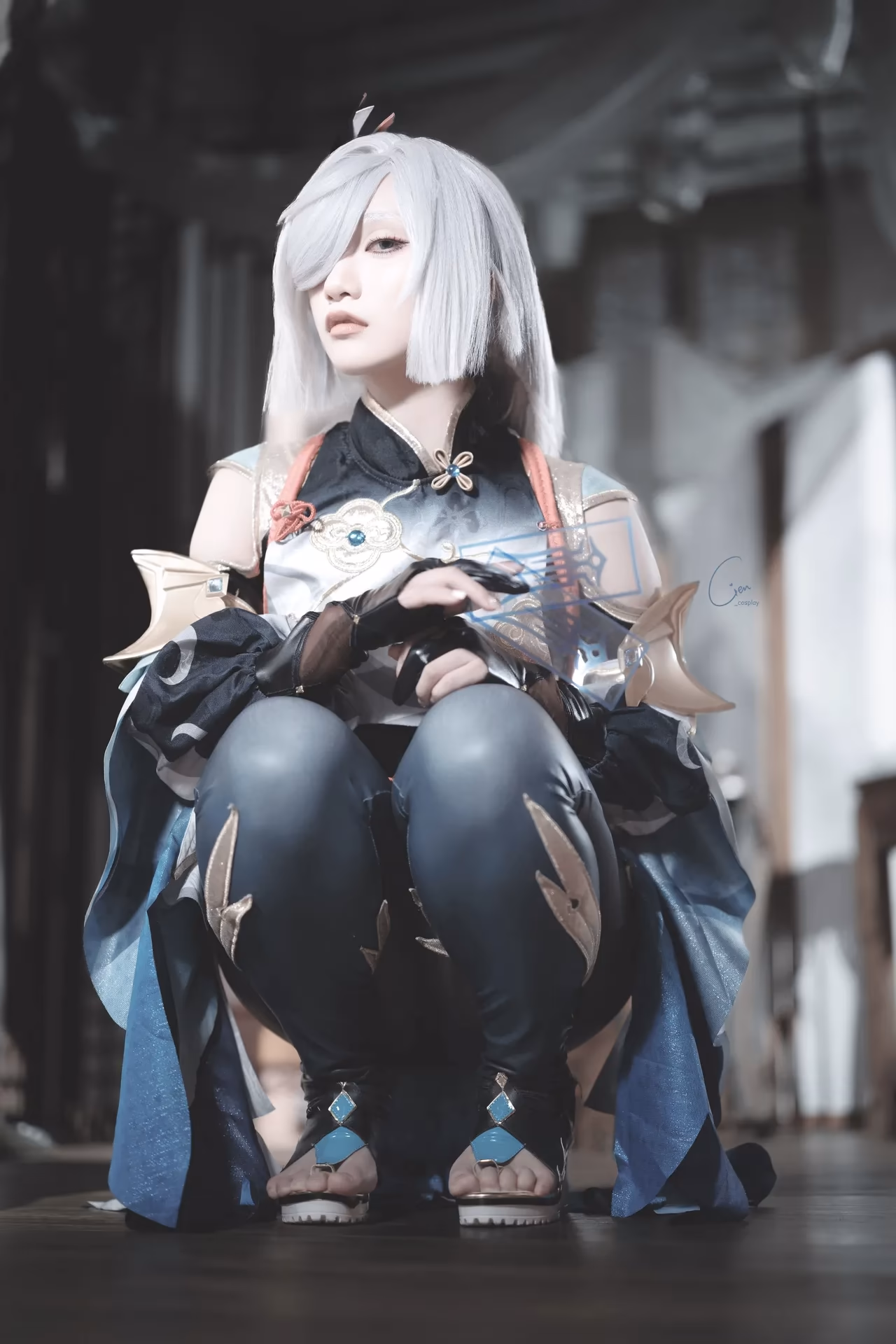 Cien Cosplay as Shenhe — cosplay photo 15 of 31