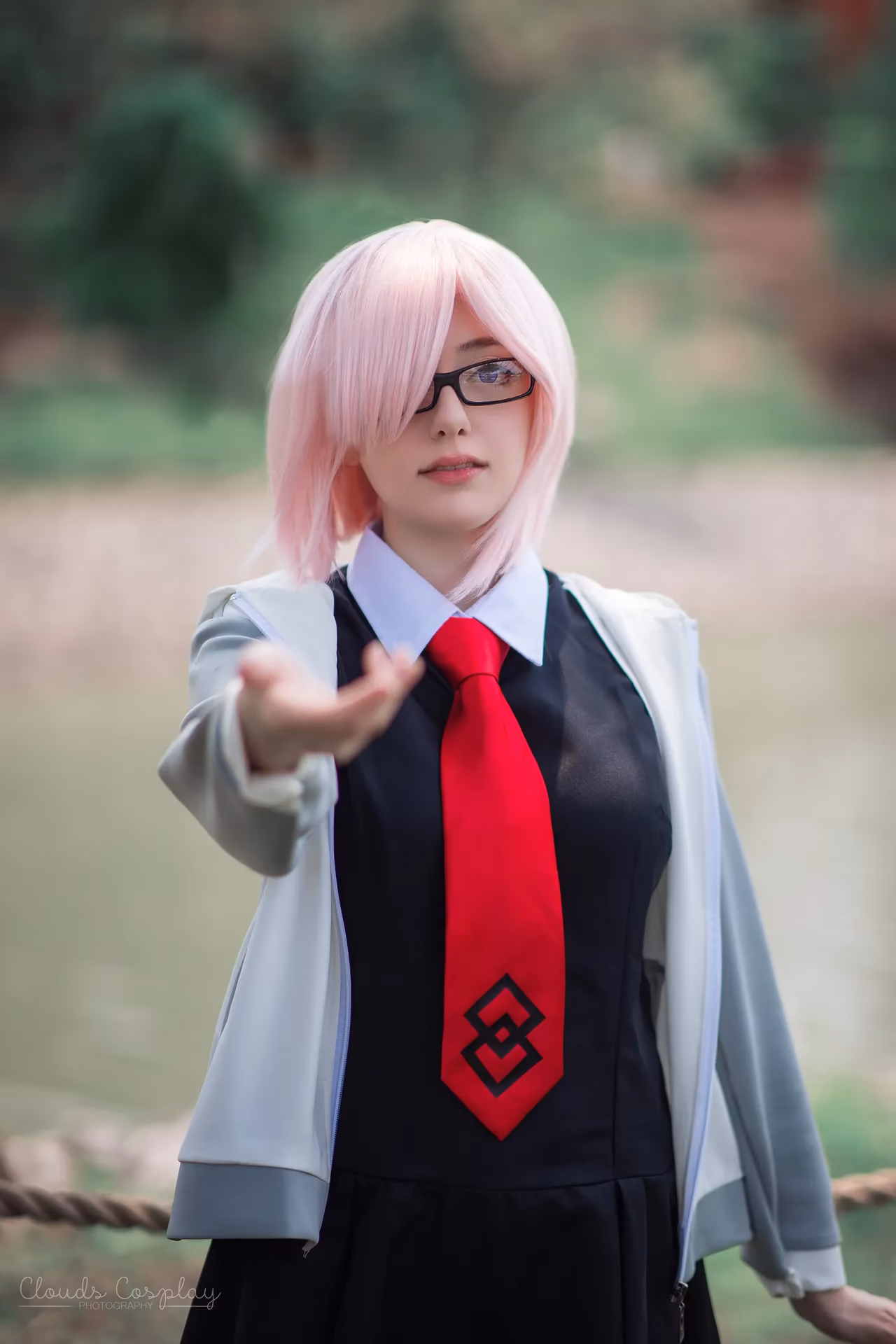 Colorful Kitten as Mash Kyrielight — cosplay photo 5 of 6