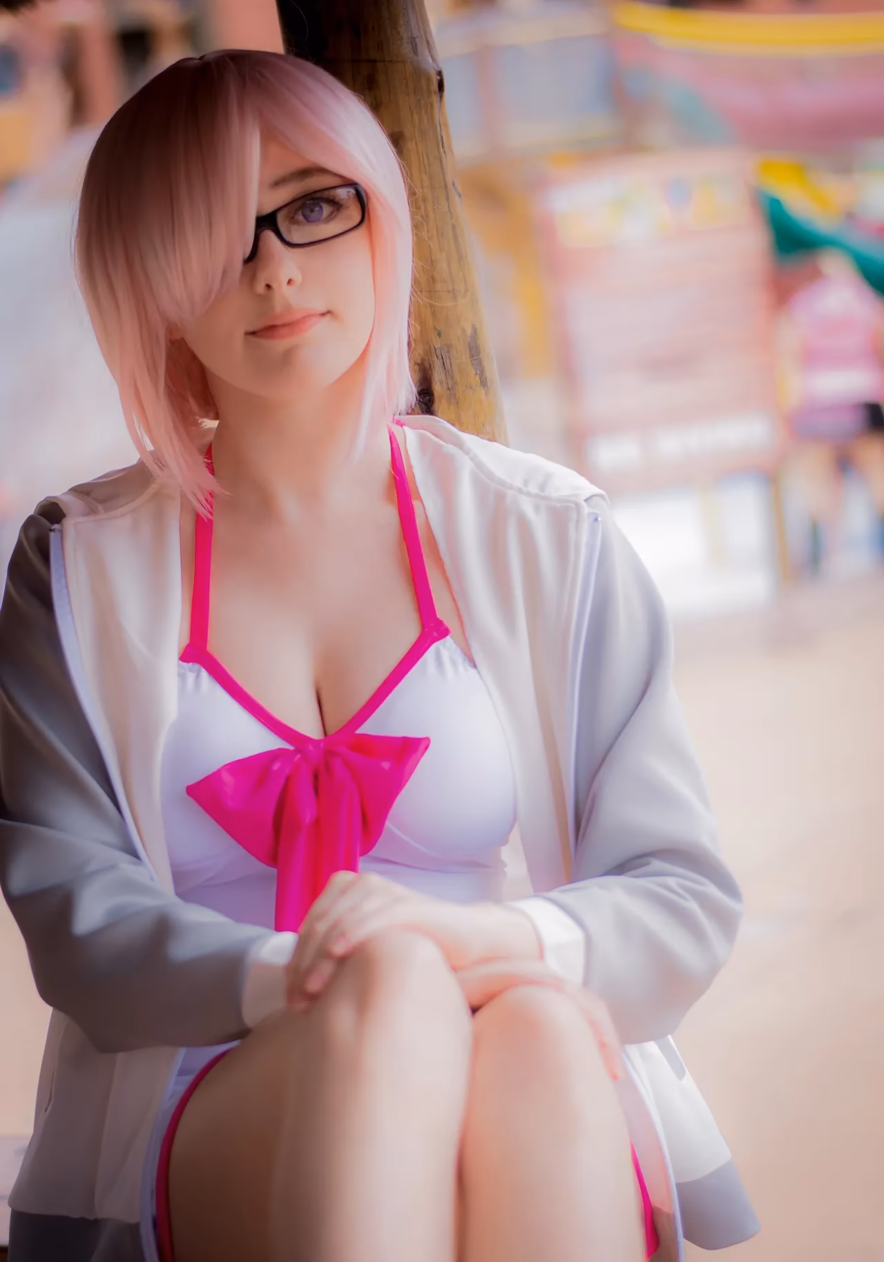 Colorful Kitten as Mash Kyrielight — cosplay photo 2 of 10