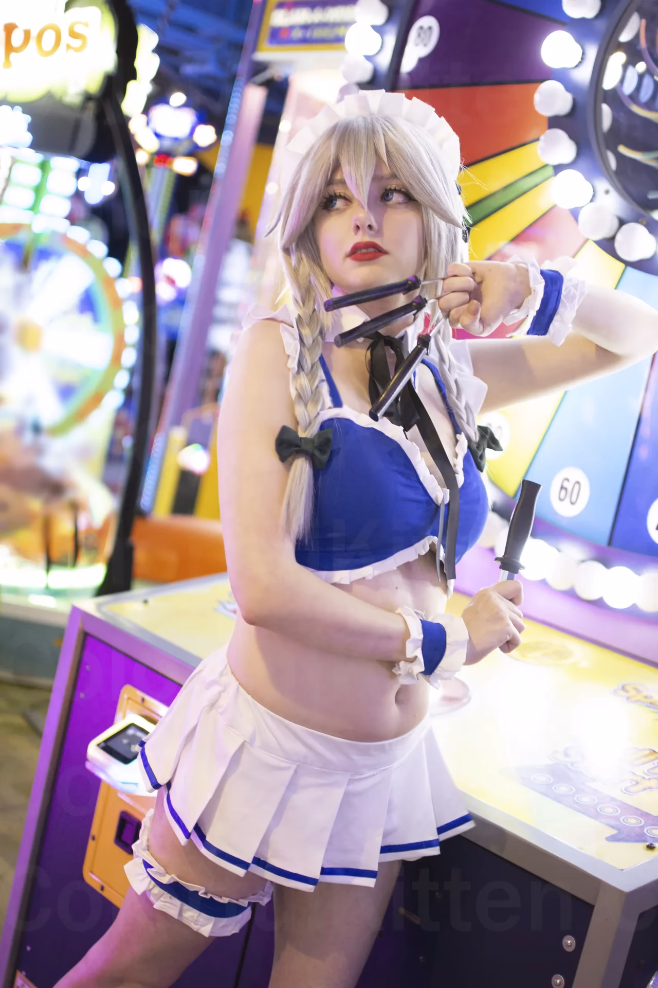 Colorful Kitten as Sakuya Izayoi — cosplay photo 4 of 6