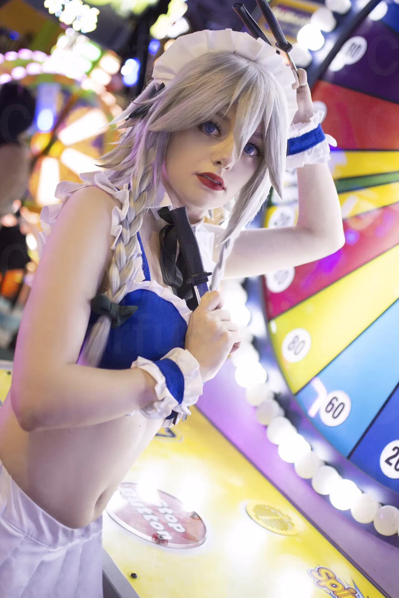 Colorful Kitten as Sakuya Izayoi — cosplay photo 5 of 6