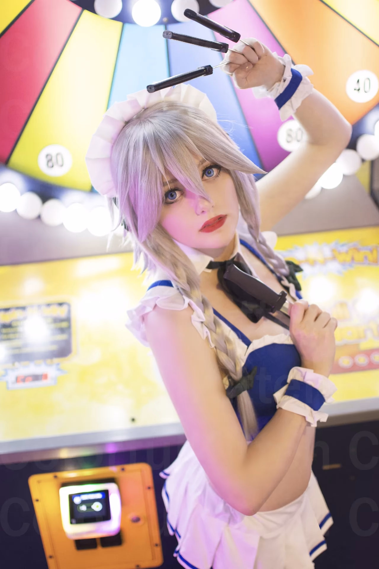 Colorful Kitten as Sakuya Izayoi — cosplay photo 6 of 6