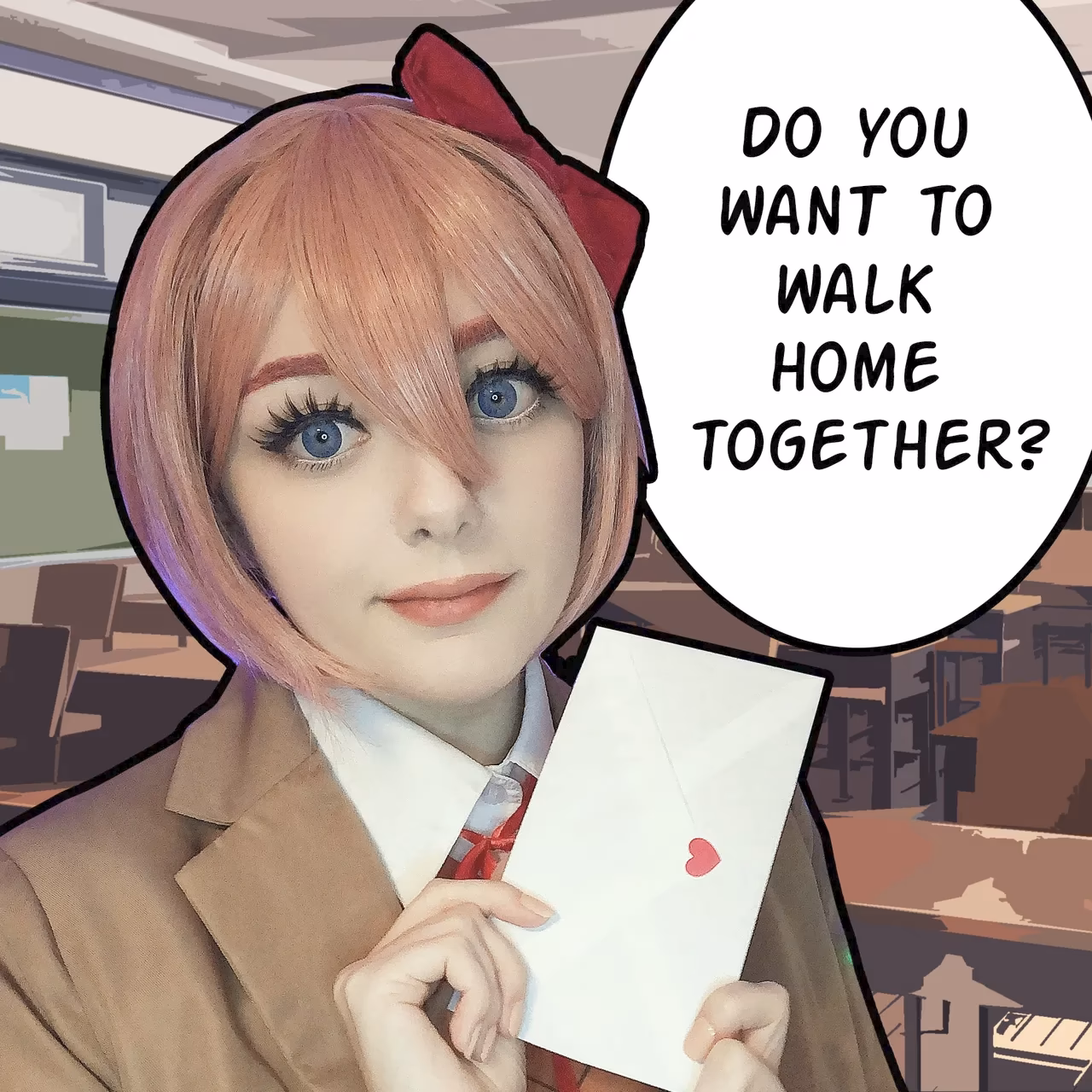 Colorful Kitten as Sayori — cosplay photo 9 of 10
