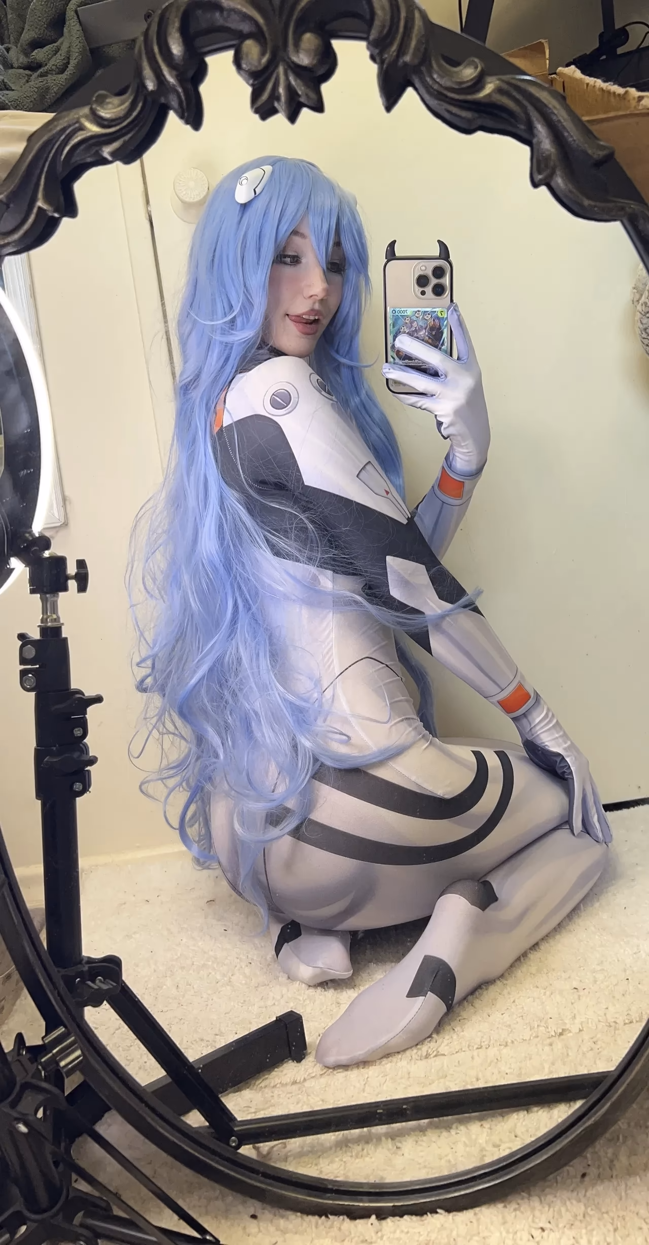 Danielle Mercedie as Rei Ayanami — cosplay photo 79 of 106