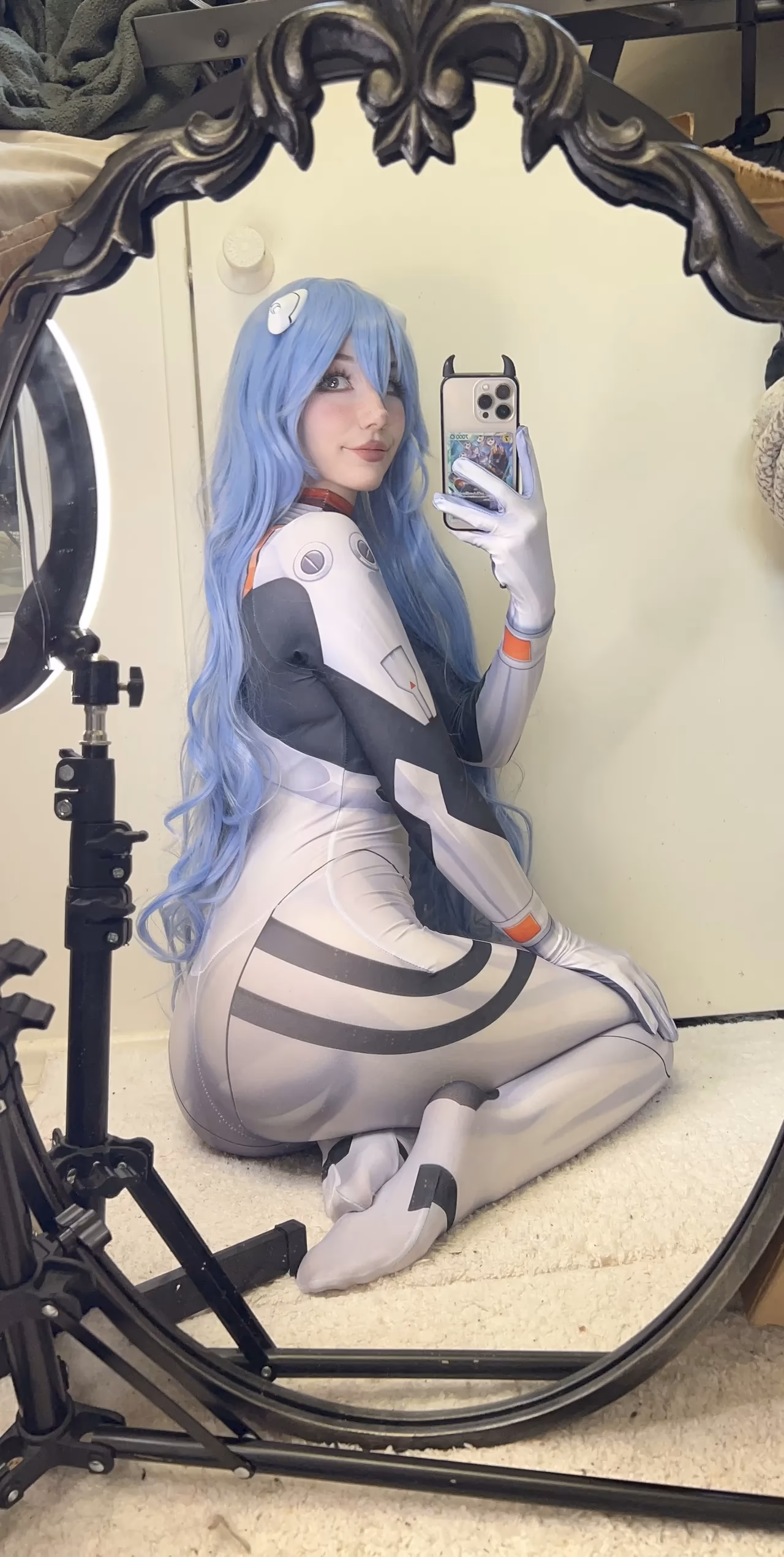 Danielle Mercedie as Rei Ayanami — cosplay photo 98 of 106