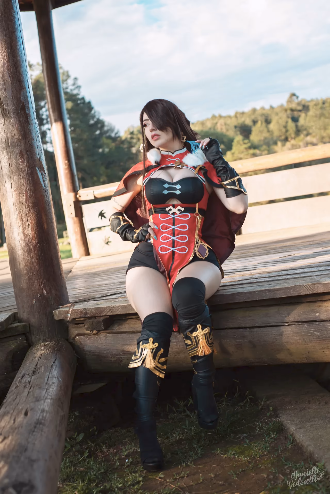 Danielle Vedovelli as Beidou — cosplay photo 26 of 42