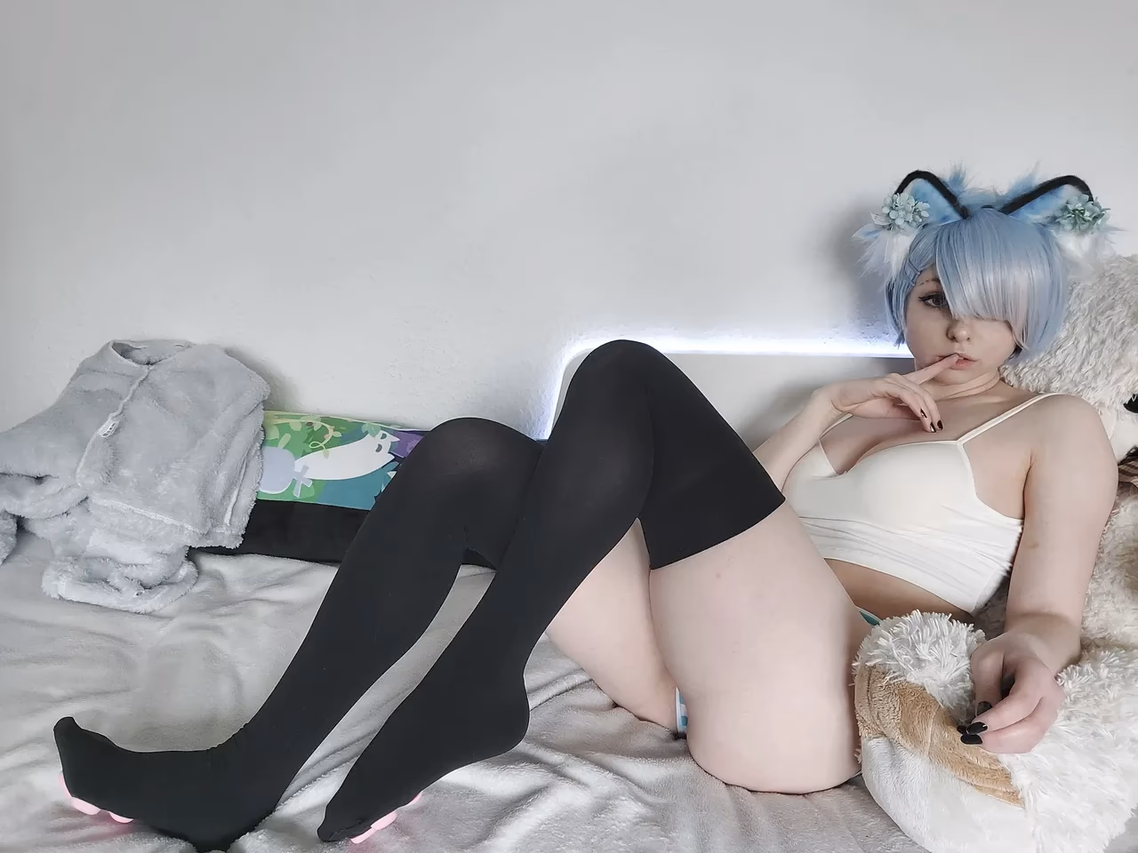 Demonkittyy as Rem — cosplay photo 20 of 40