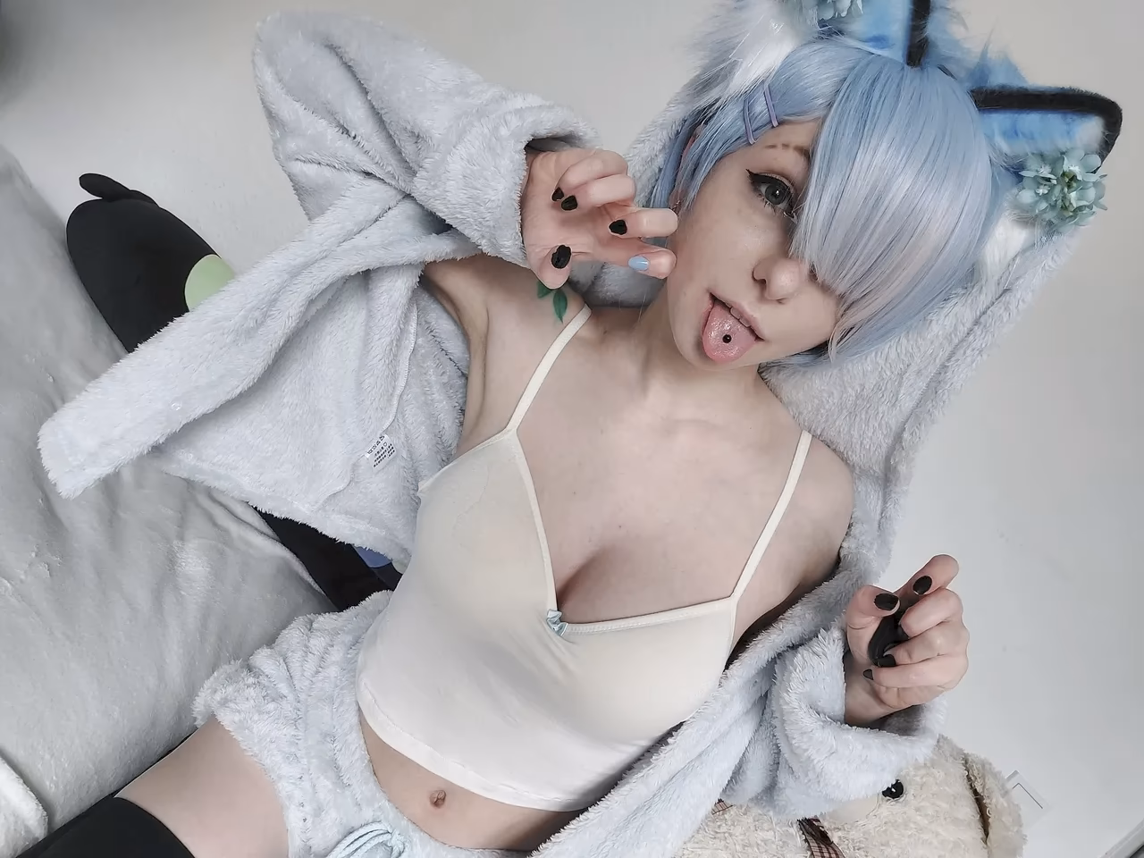 Demonkittyy as Rem — cosplay photo 8 of 40