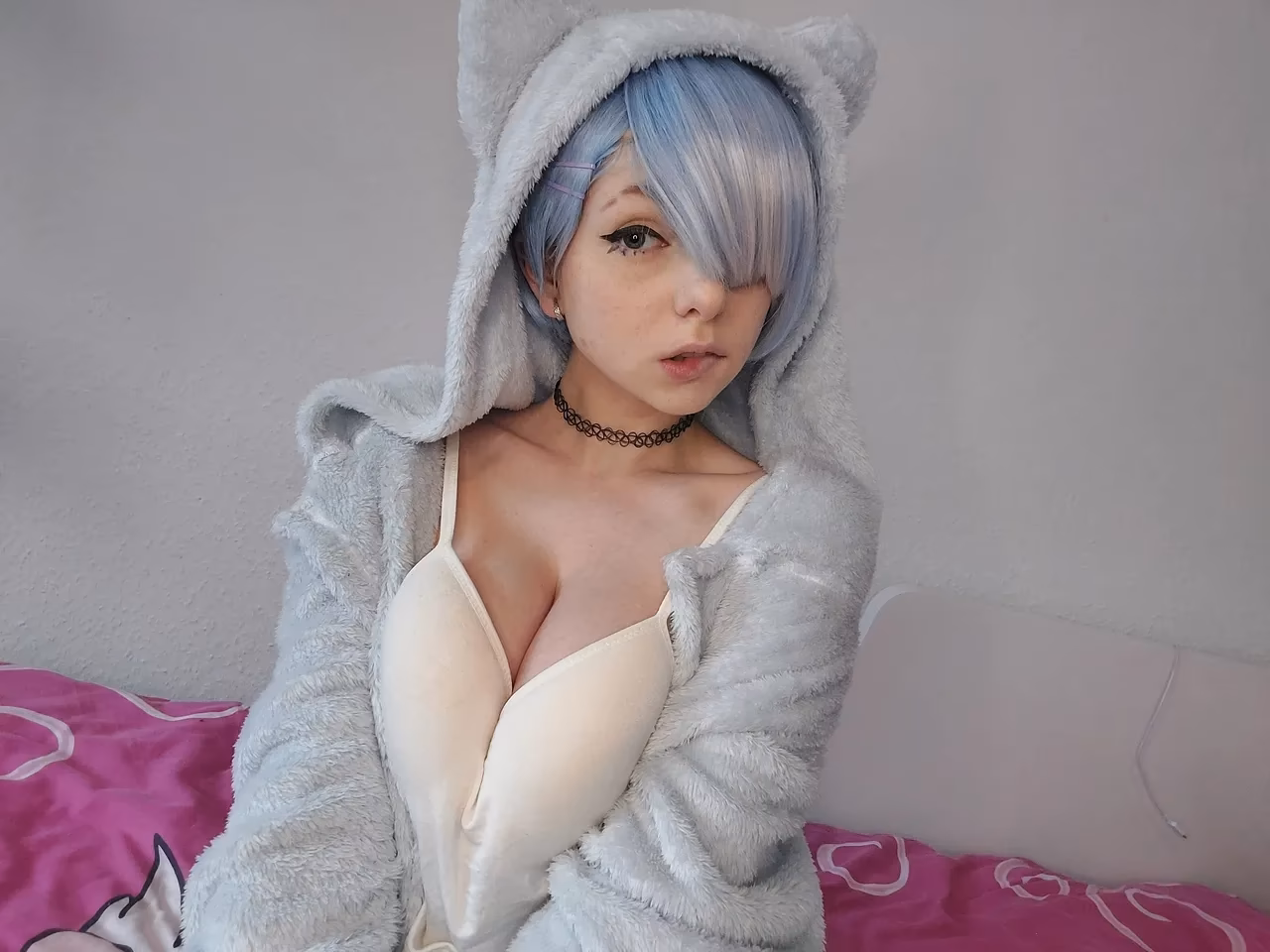 Demonkittyy as Rem — cosplay photo 30 of 75