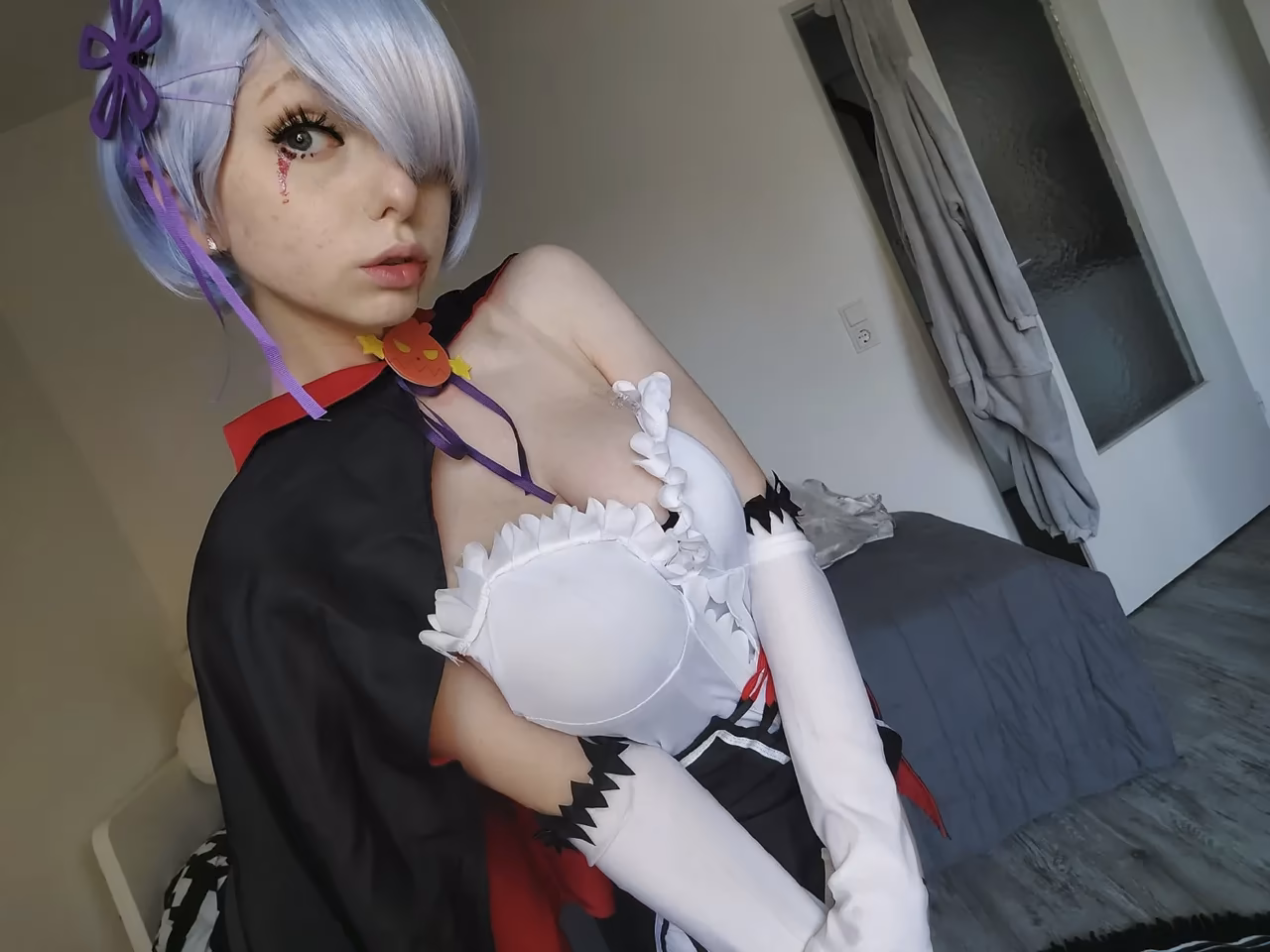 Demonkittyy as Rem — cosplay photo 36 of 104
