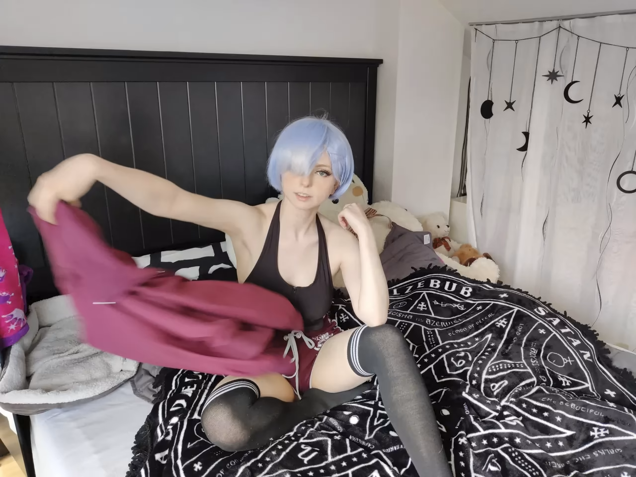 Demonkittyy as Rem — cosplay photo 15 of 111