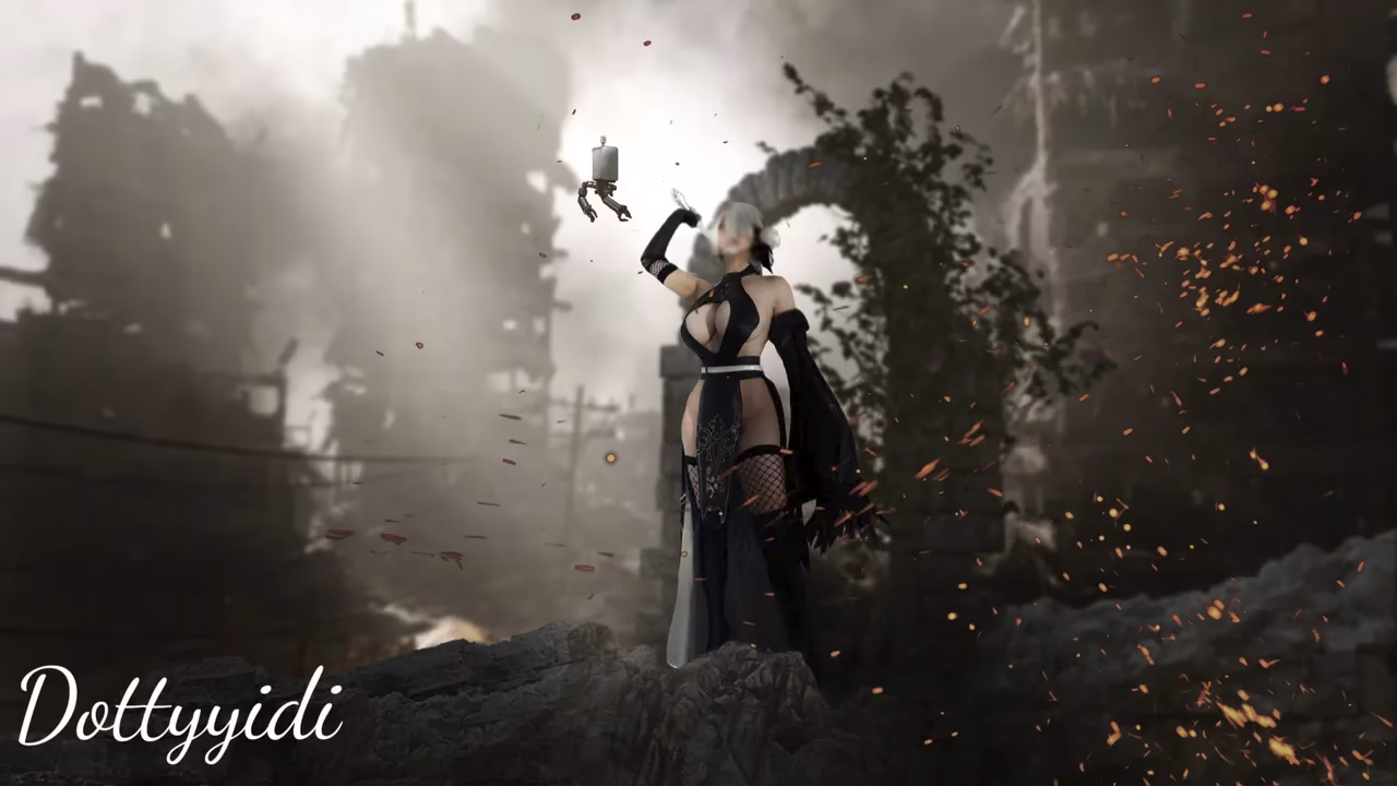 Dottyyidi as 2B — cosplay photo 6 of 28