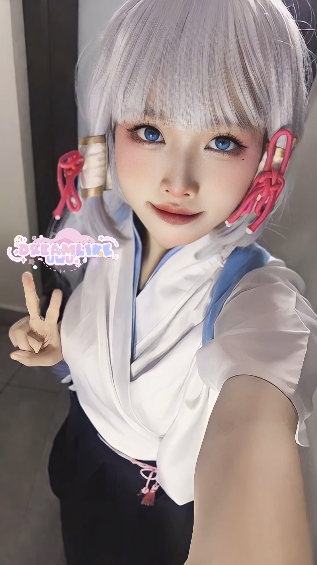 DreamlikeUwU as Kamisato Ayaka — cosplay photo 2 of 33