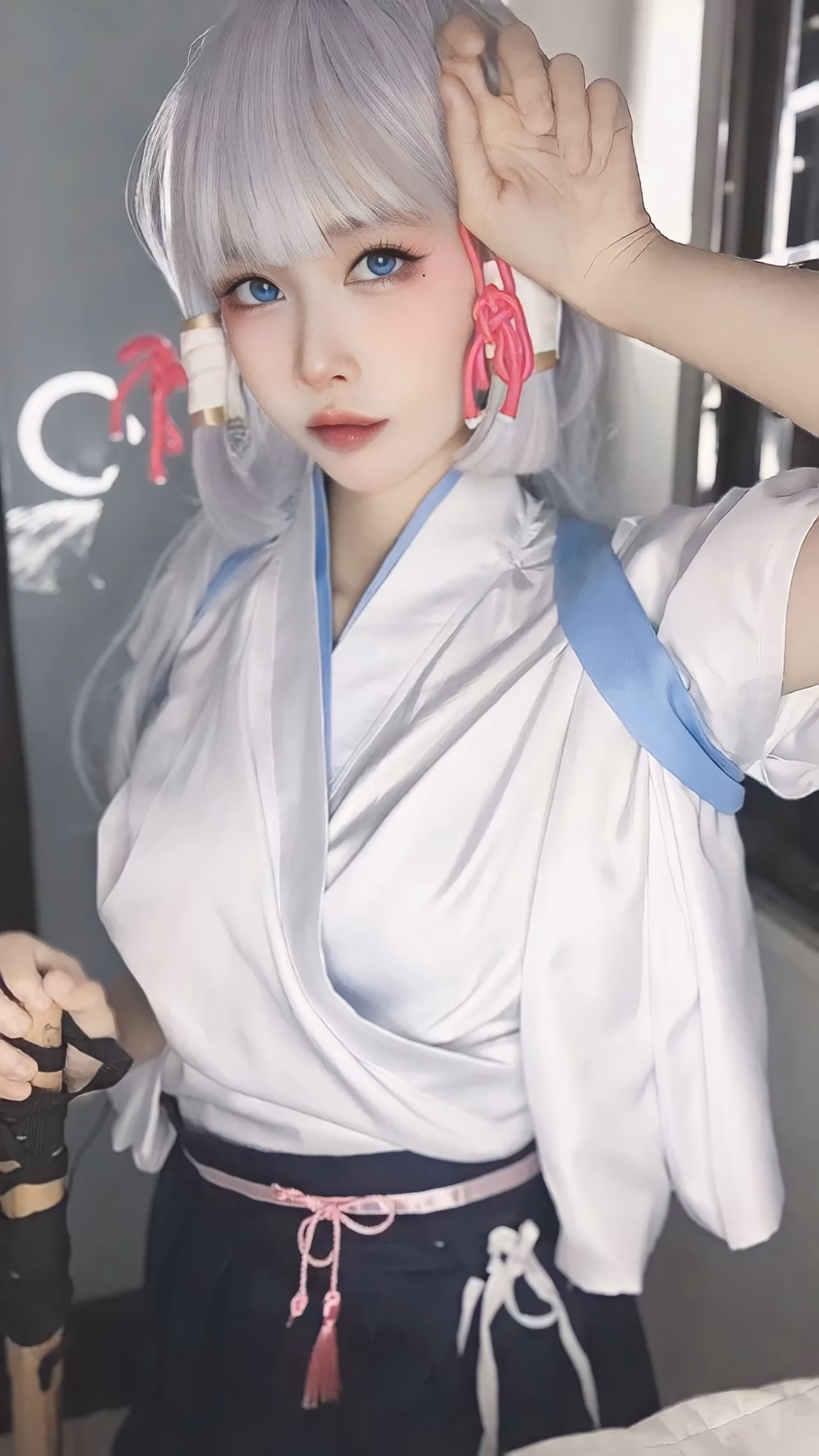 DreamlikeUwU as Kamisato Ayaka — cosplay photo 8 of 33