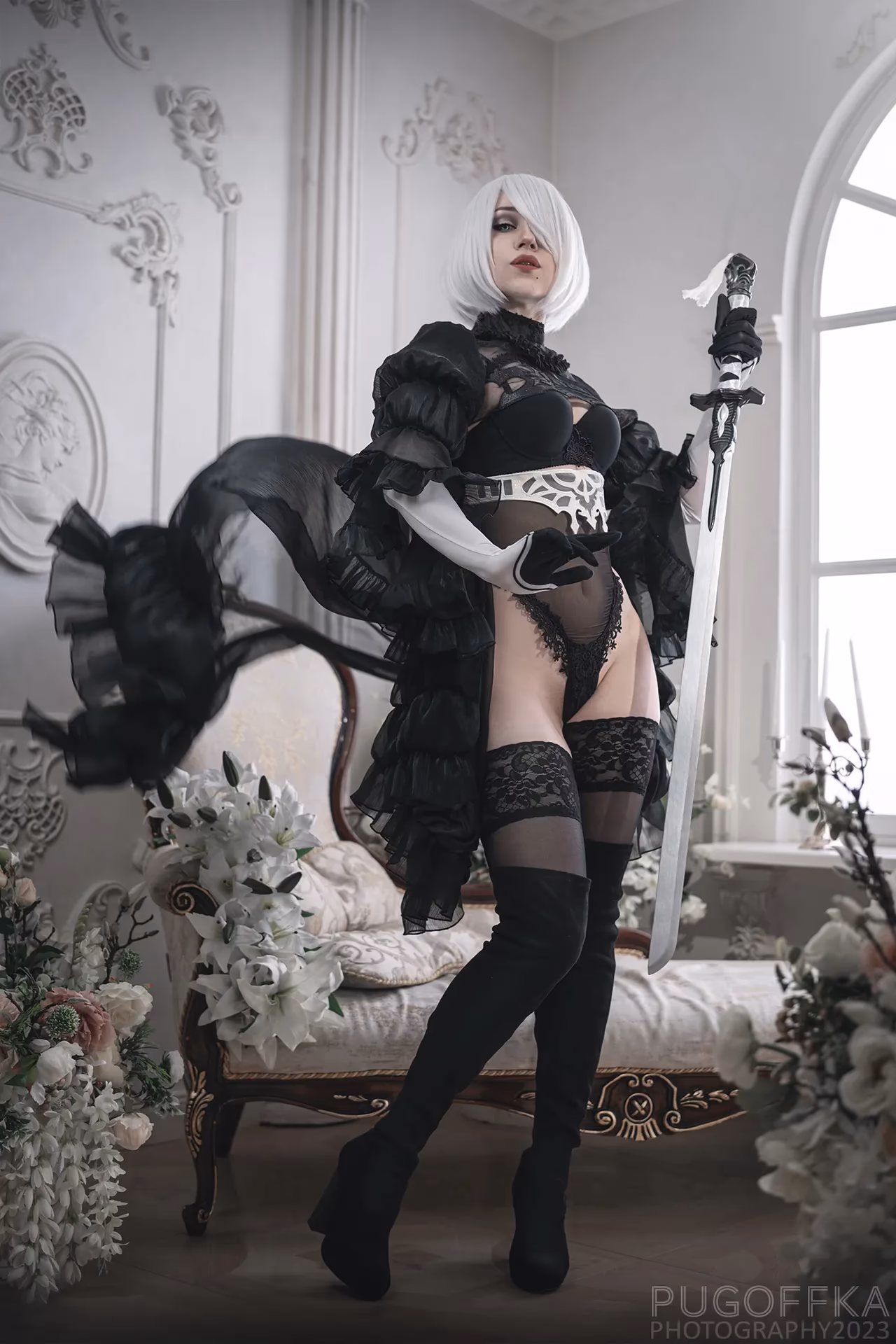 Dryoma as 2B — cosplay photo 3 of 6