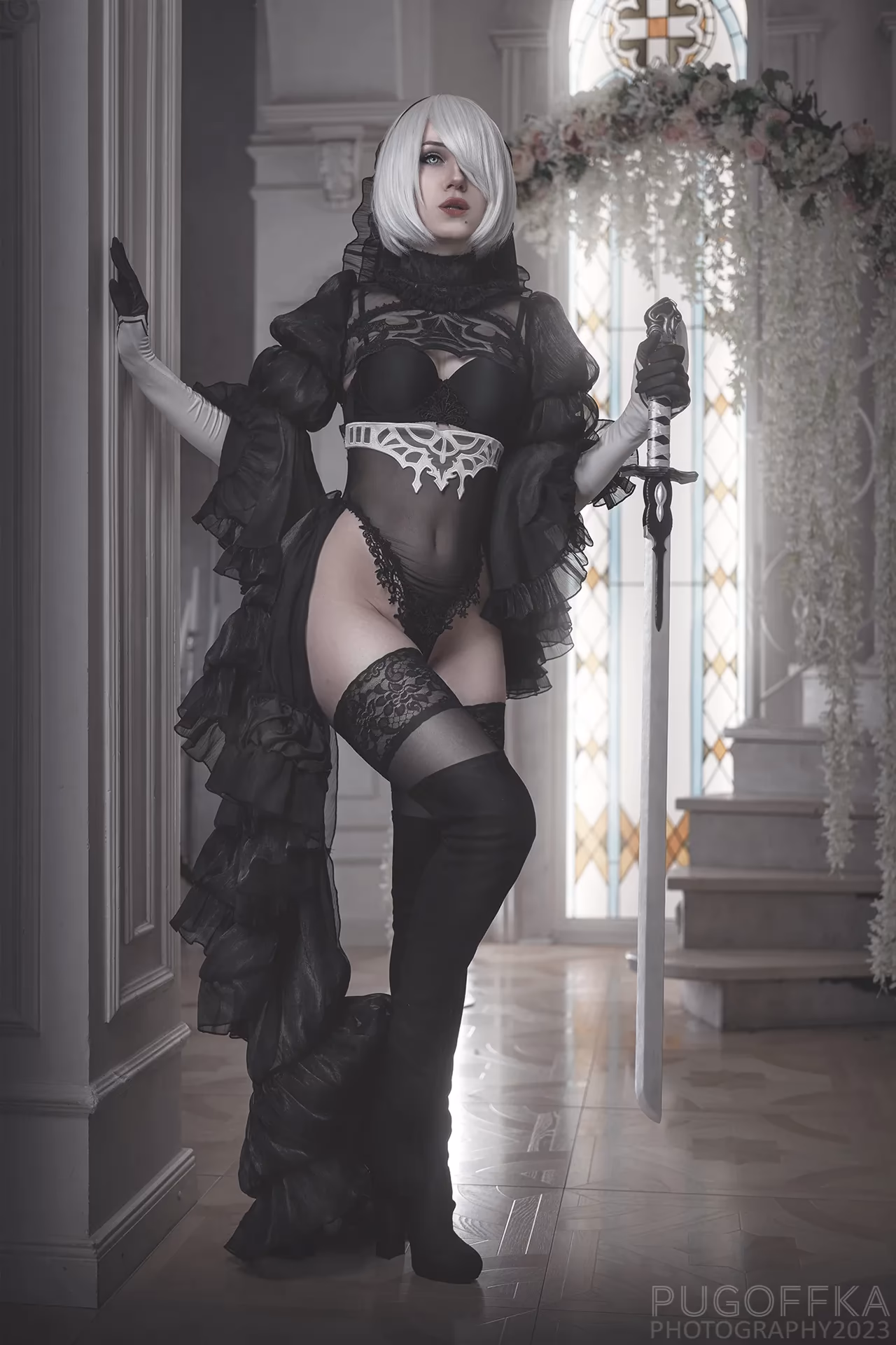 Dryoma as 2B — cosplay photo 6 of 6