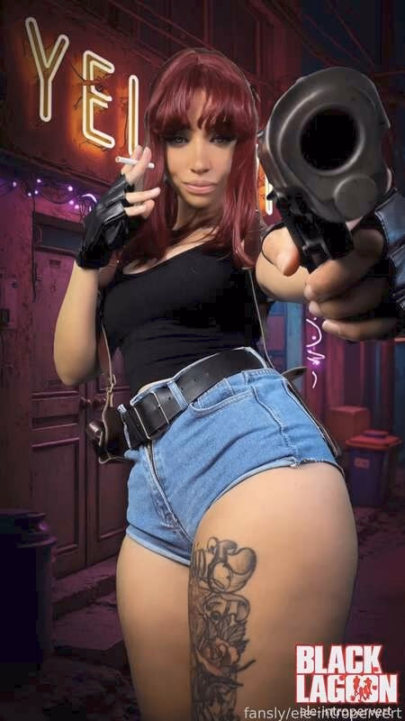 Ele-Intropervert as Revy — cosplay photo 4 of 10