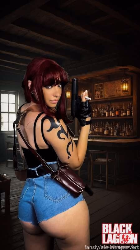Ele-Intropervert as Revy — cosplay photo 5 of 10