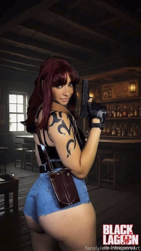Ele-Intropervert as Revy — cosplay photo 6 of 10