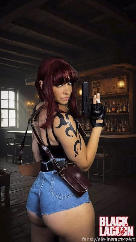 Ele-Intropervert as Revy — cosplay photo 7 of 10
