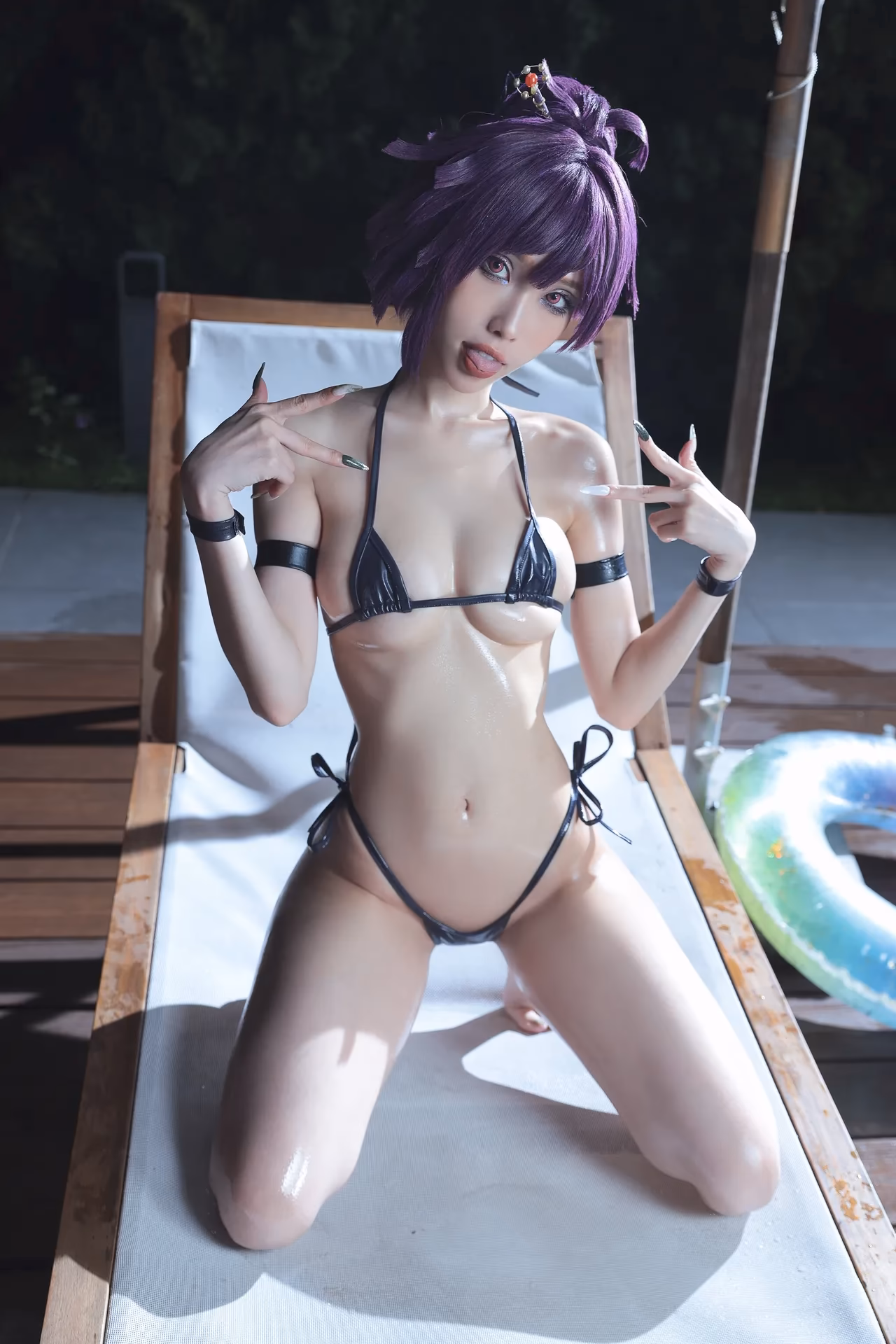 Elizamiaomiao as Yuzuriha — cosplay photo 17 of 96