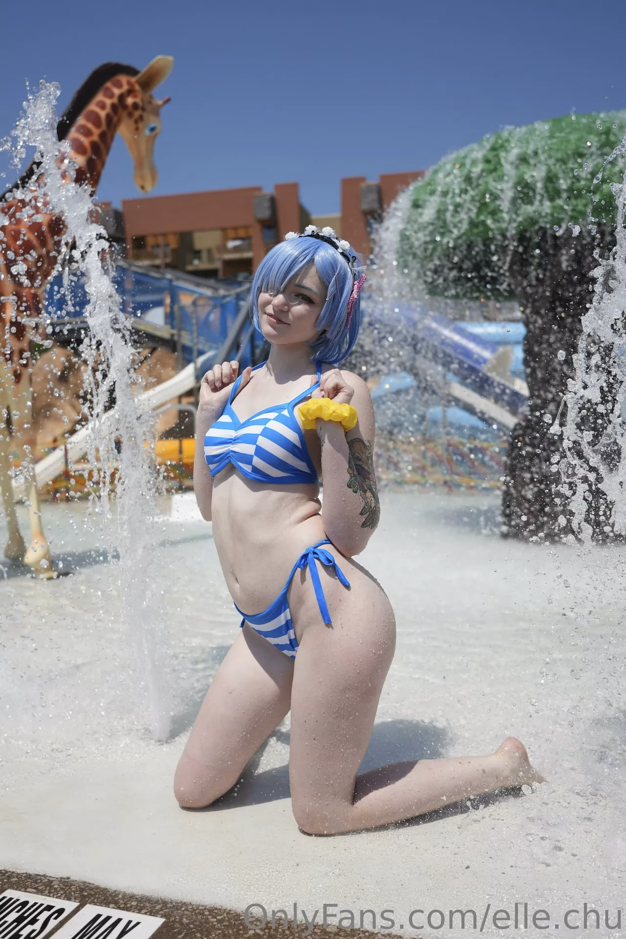 Elle.Chu as Rem — cosplay photo 4 of 8