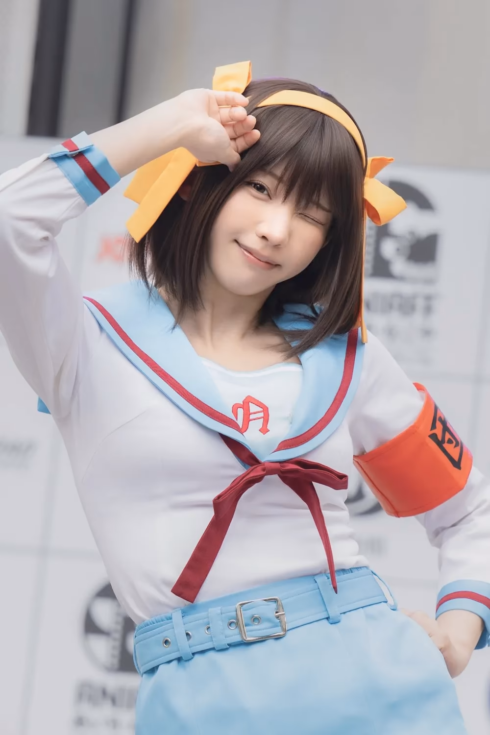 Enako as Haruhi Suzumiya — cosplay photo 2 of 31