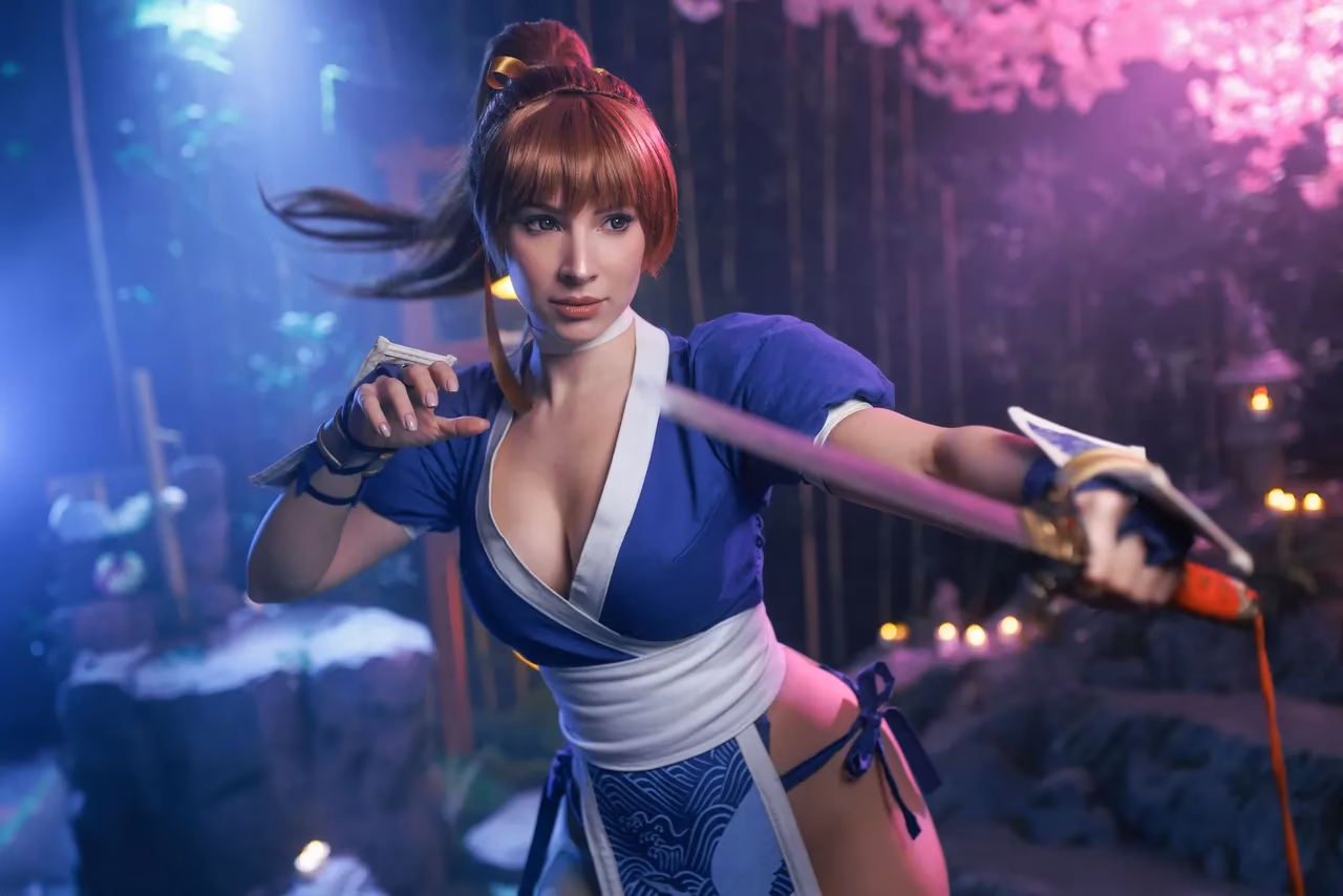 Enji Night as Kasumi — cosplay photo 2 of 38