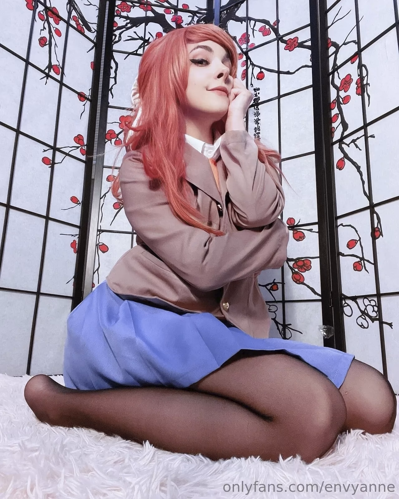 Envy Anne as Monika — cosplay photo 4 of 27