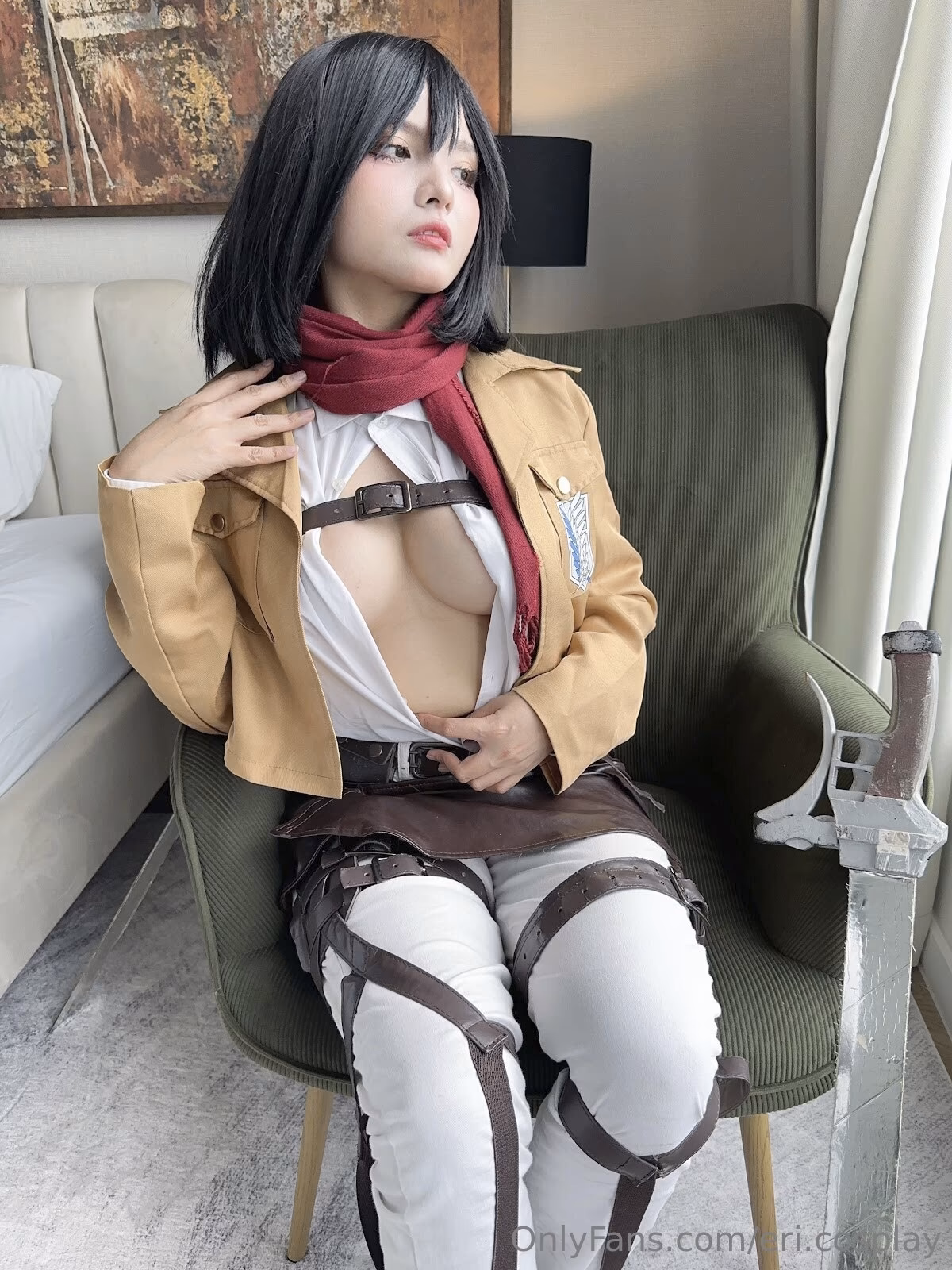 Eri Cosplay as Mikasa Ackerman — cosplay photo 4 of 26