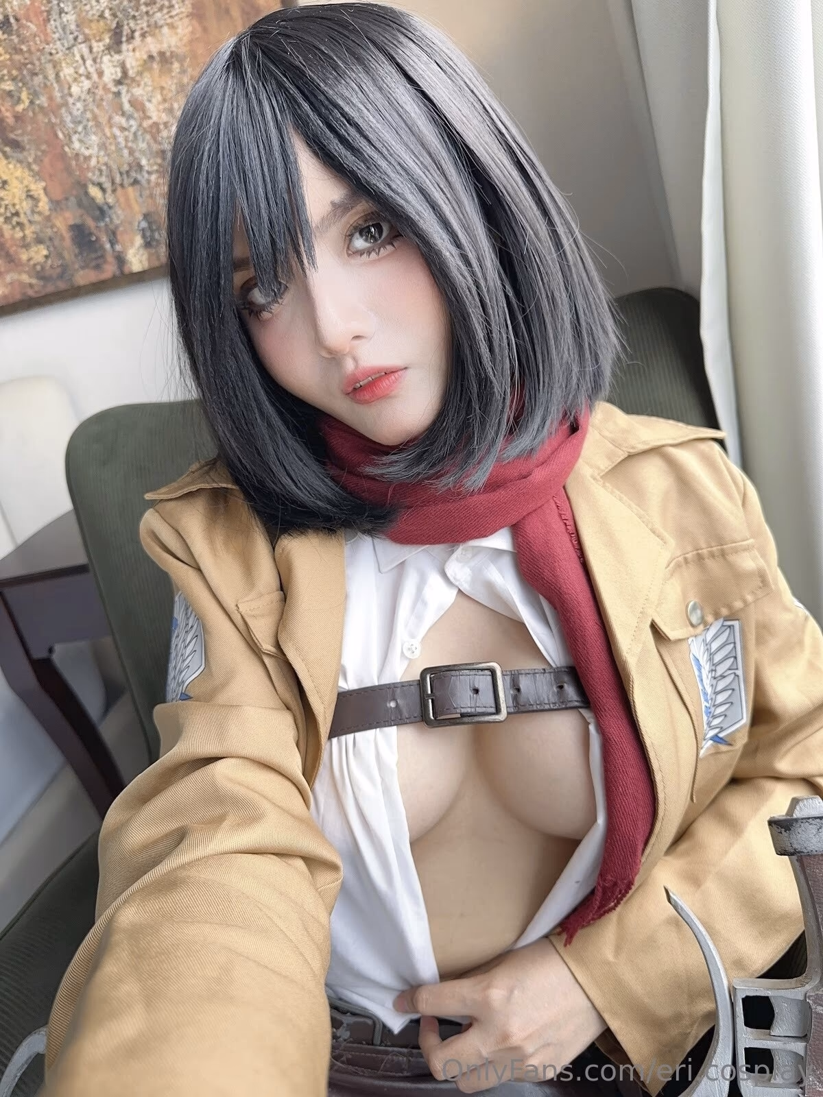 Eri Cosplay as Mikasa Ackerman — cosplay photo 6 of 26
