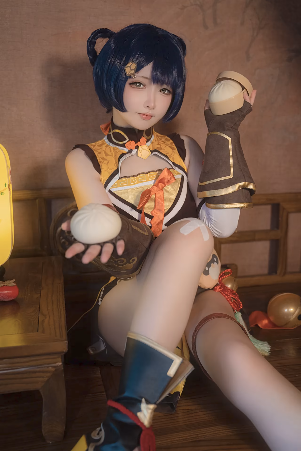 Eririchyan as Xiangling — cosplay photo 36 of 37