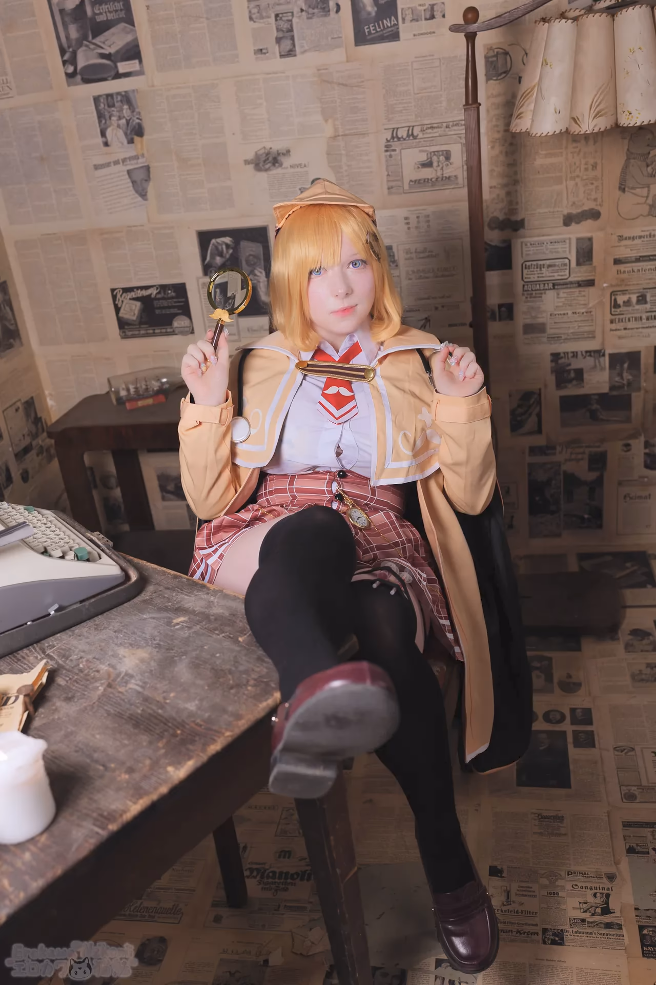 Erokawa Nekomi as Amelia Watson — cosplay photo 10 of 83