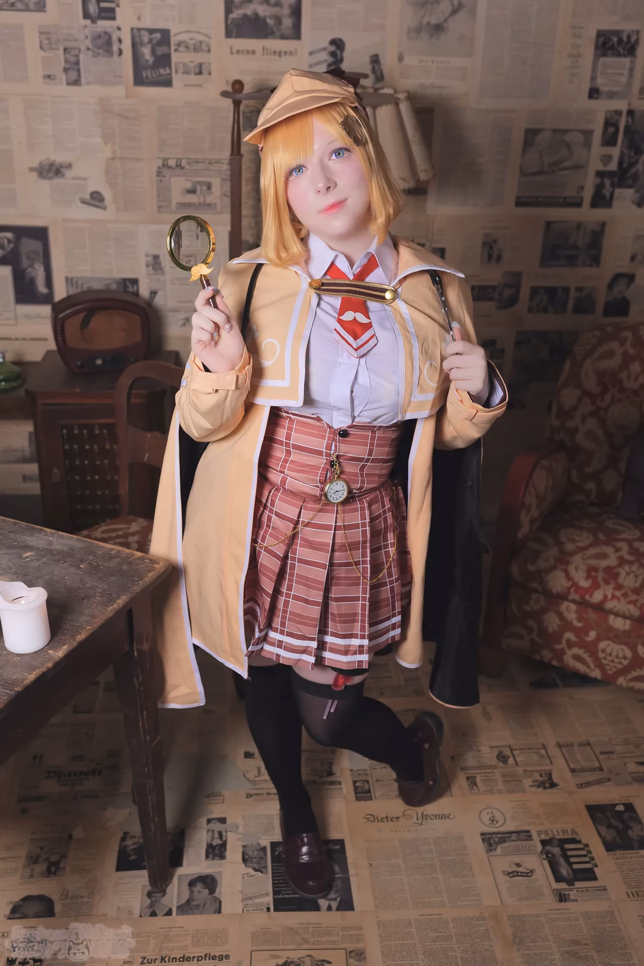 Erokawa Nekomi as Amelia Watson — cosplay photo 5 of 83