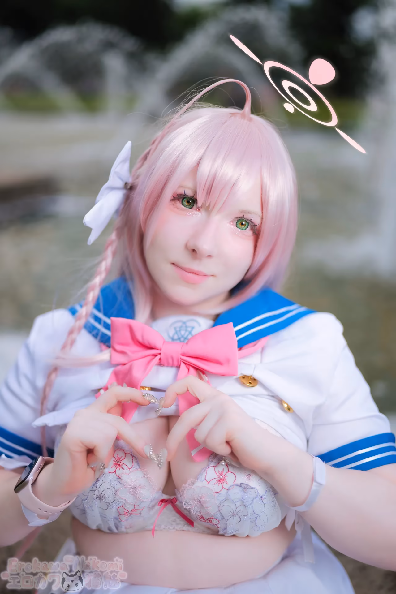 Erokawa Nekomi as Hanako Urawa — cosplay photo 2 of 72