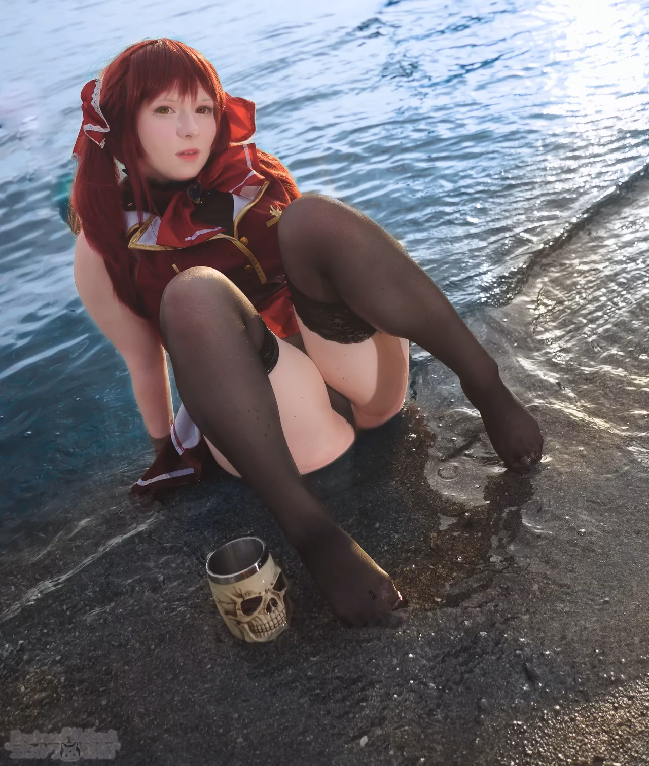 Erokawa Nekomi as Houshou Marine — cosplay photo 42 of 97
