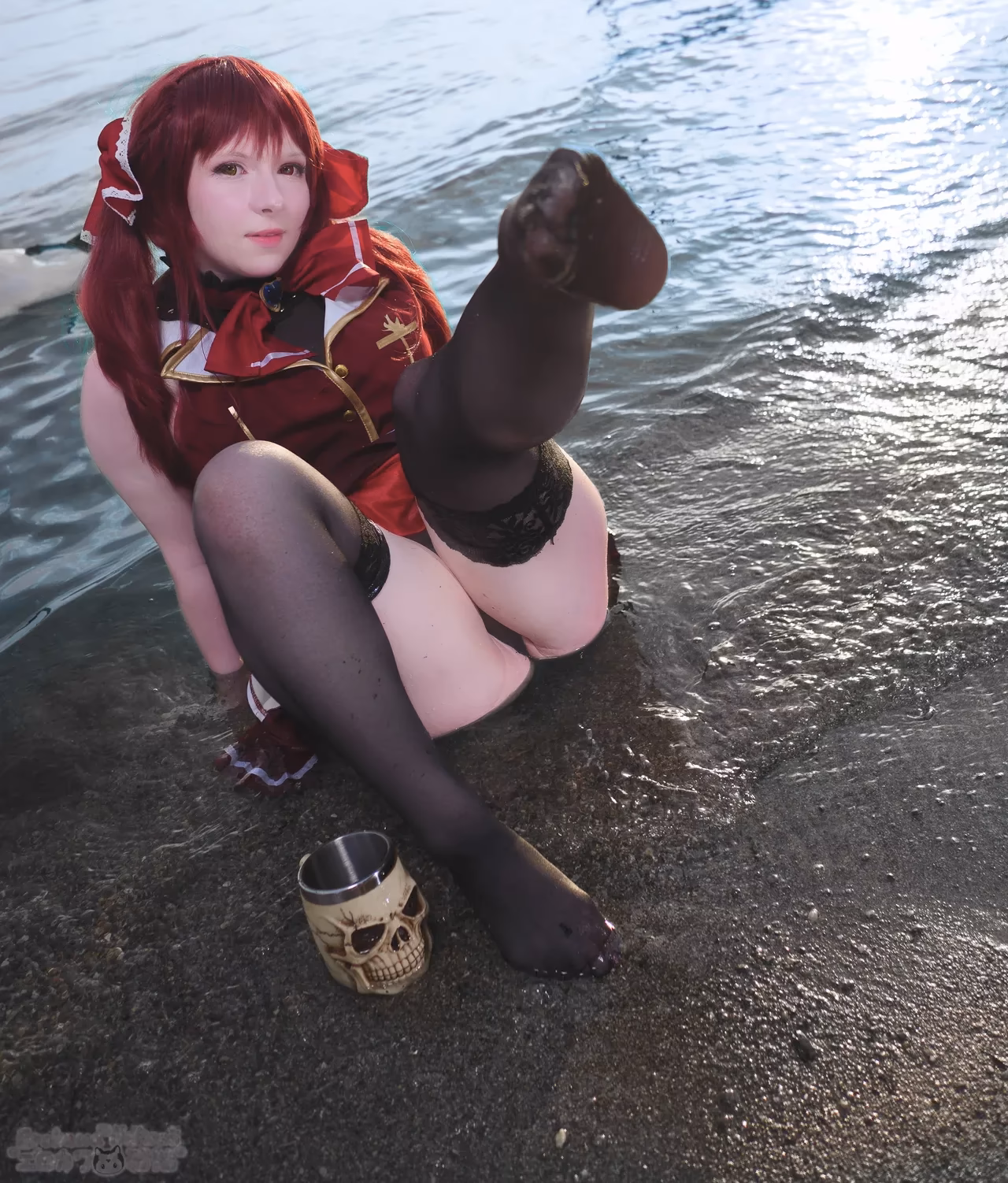 Erokawa Nekomi as Houshou Marine — cosplay photo 43 of 97